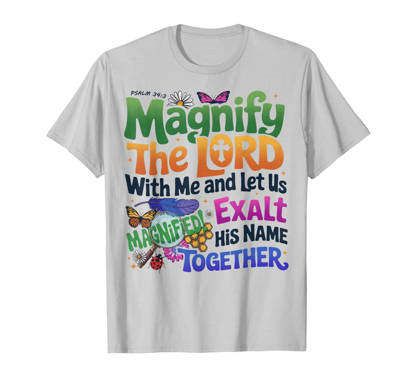 Magnified VBS 2025 Magnify The Lord Christian Bible T-Shirt