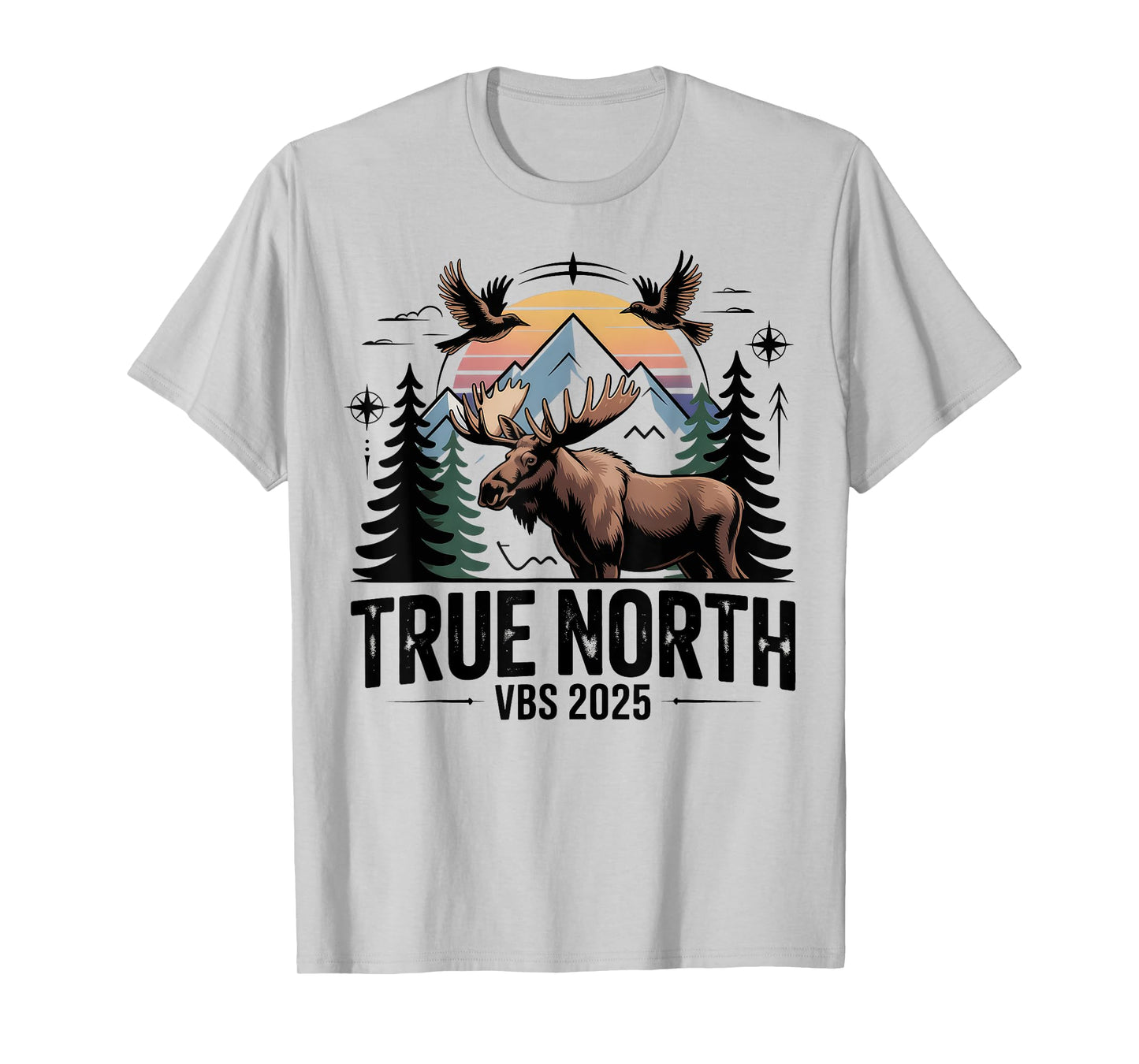 VBS 2025 True North Trusting Jesus Christian Summer T-Shirt
