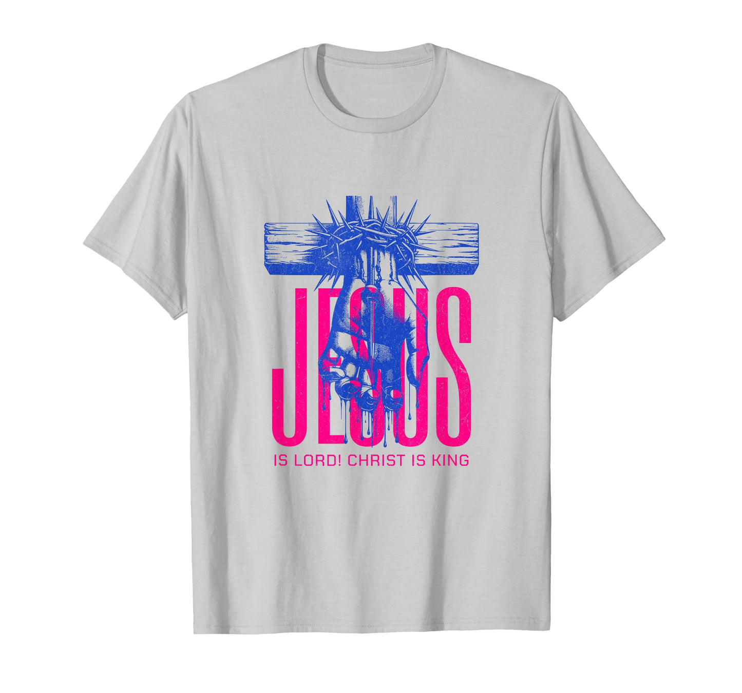 Jesus is Lord Christ is King Christian T-Shirt
