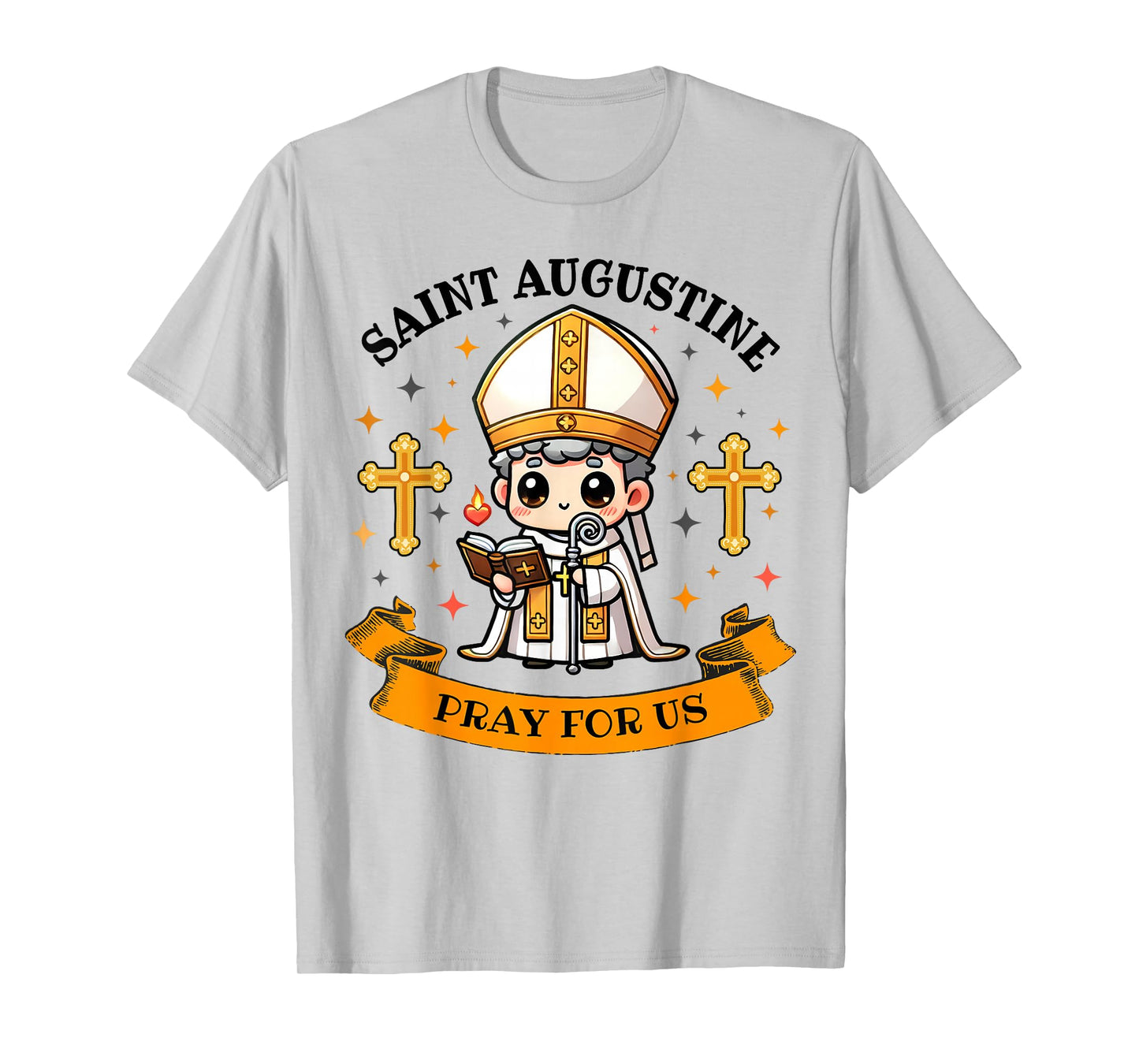 St Augustine of Hippo Catholic Bishop for Kids toddlers T-Shirt
