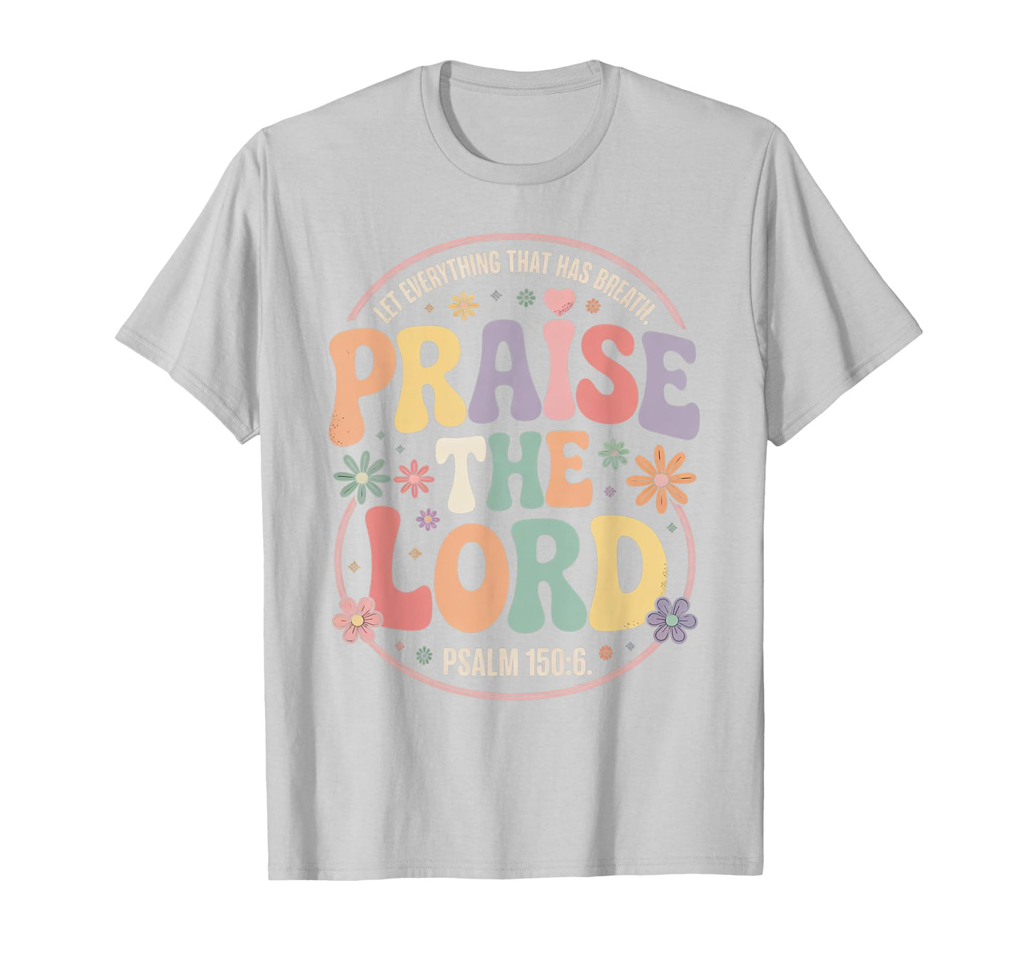 Christian Jesus Women Kids Religious Praise The Lord Bible T-Shirt