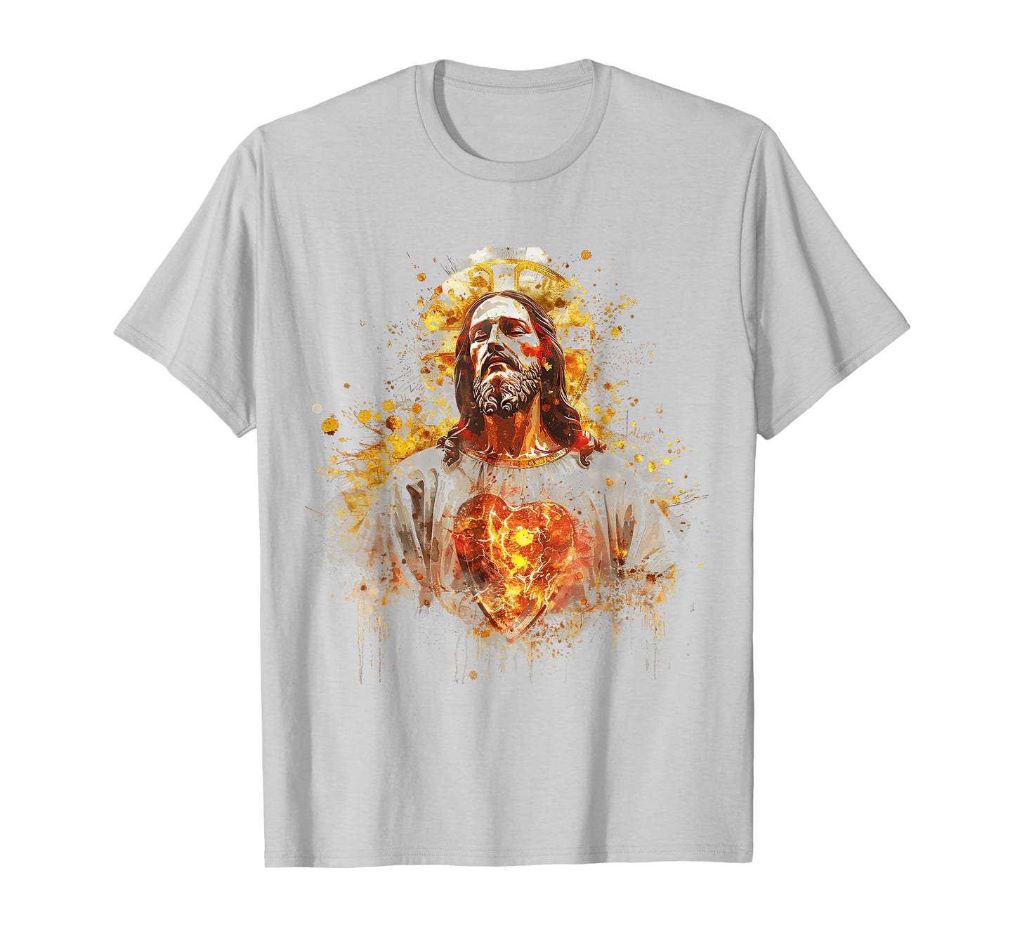 Sacred Heart of Jesus Catholic Devotion Faith T-Shirt