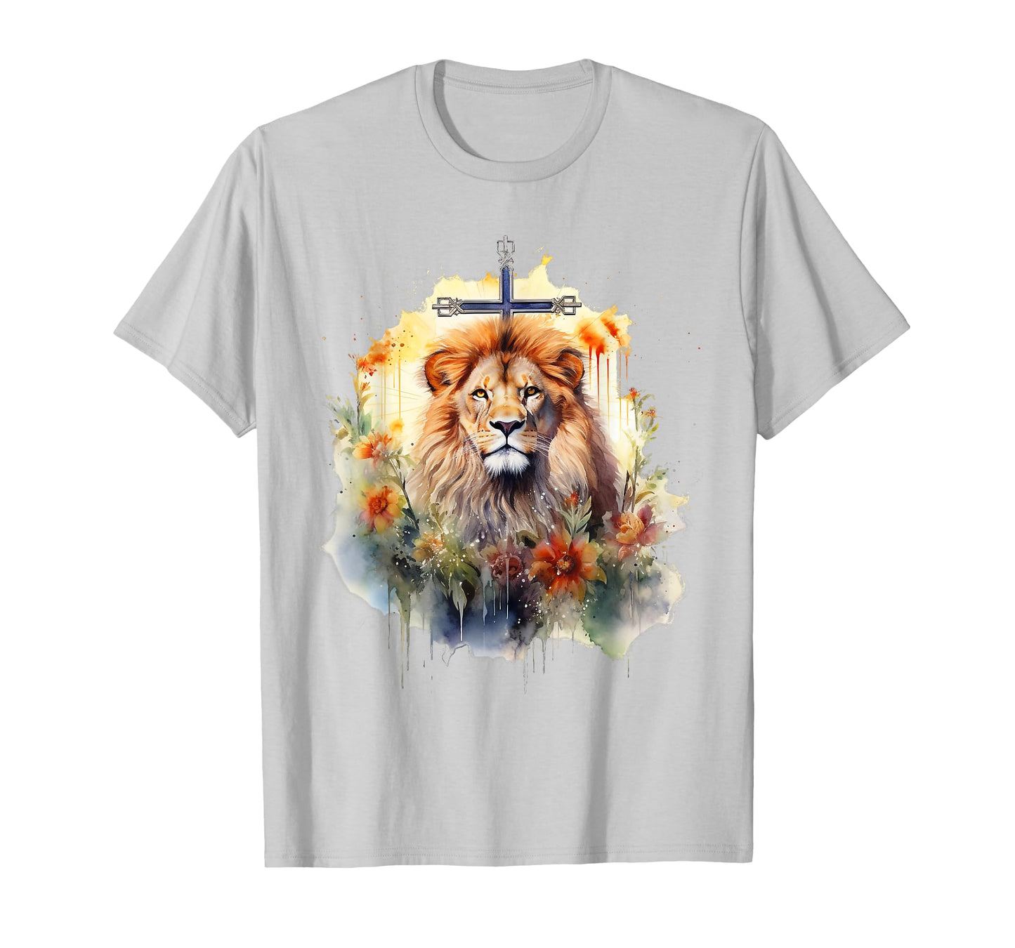 Lion of Judah Jesus Yeshua Faith Christian T-Shirt