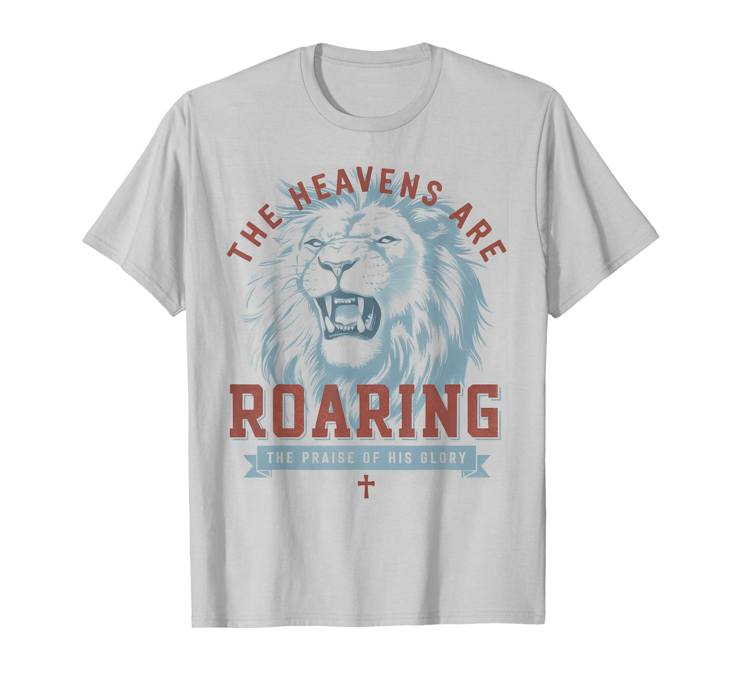 Boho Christian The Heavens Are Roaring Bible Verse Faith T-Shirt