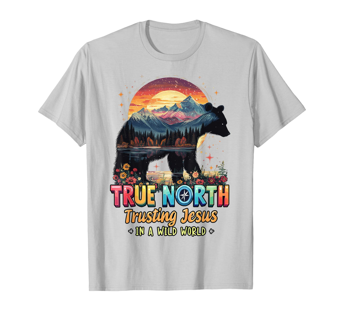 True North Trusting Jesus In A Wild World VBS 2025 T-Shirt