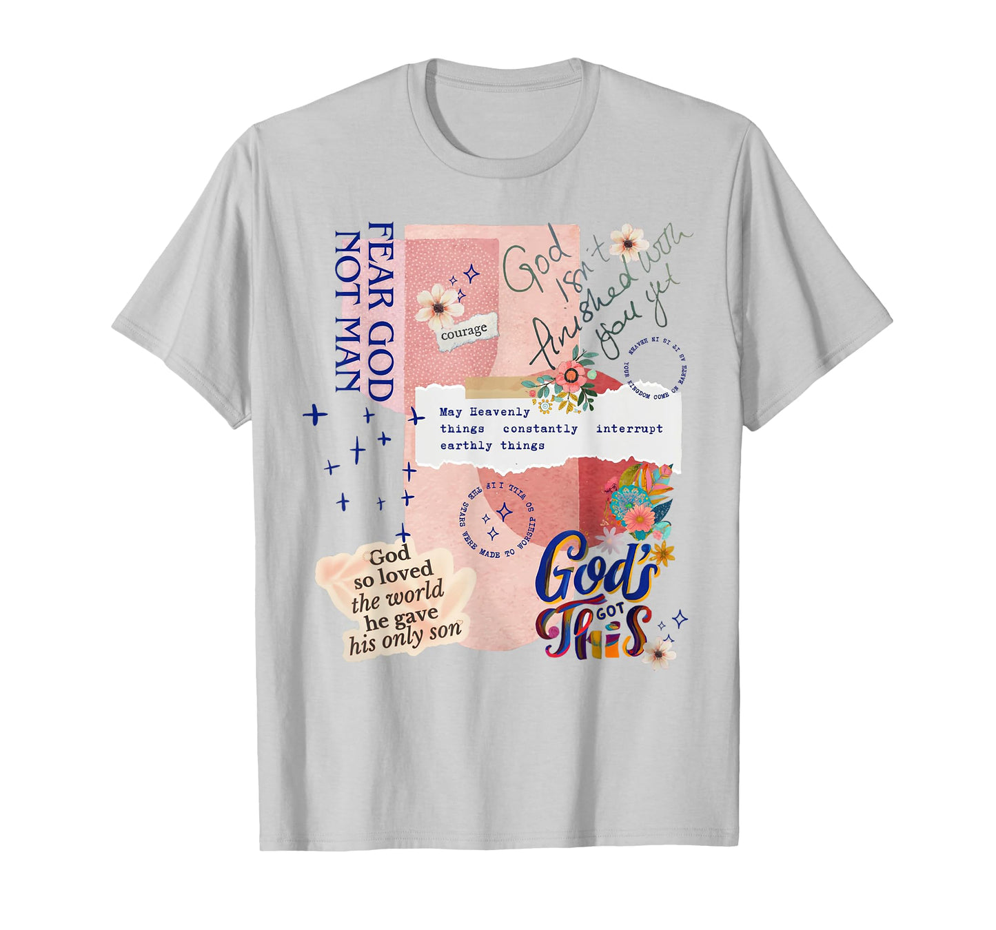 Christian Easter Fear God Not Man God's Got This Retro T-Shirt