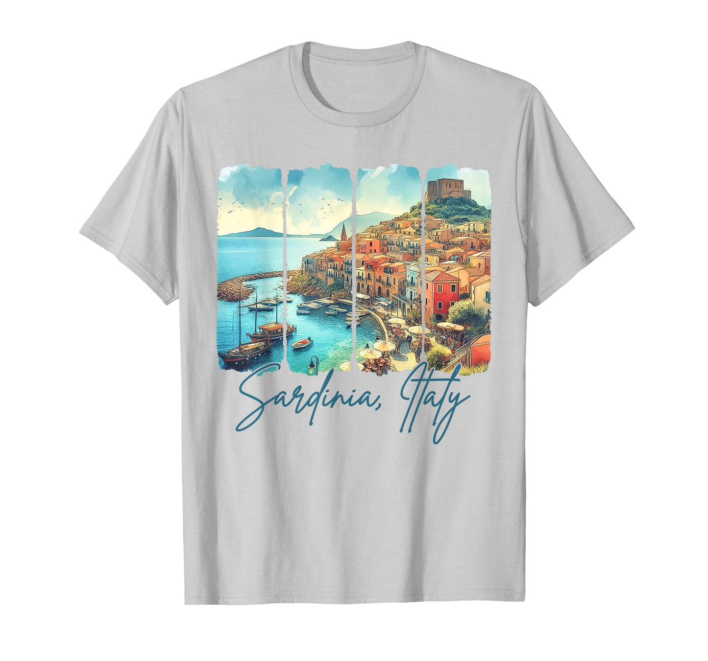 Sardinia Italy Traveling Trip Meet Me In Sardinia Vacation T-Shirt