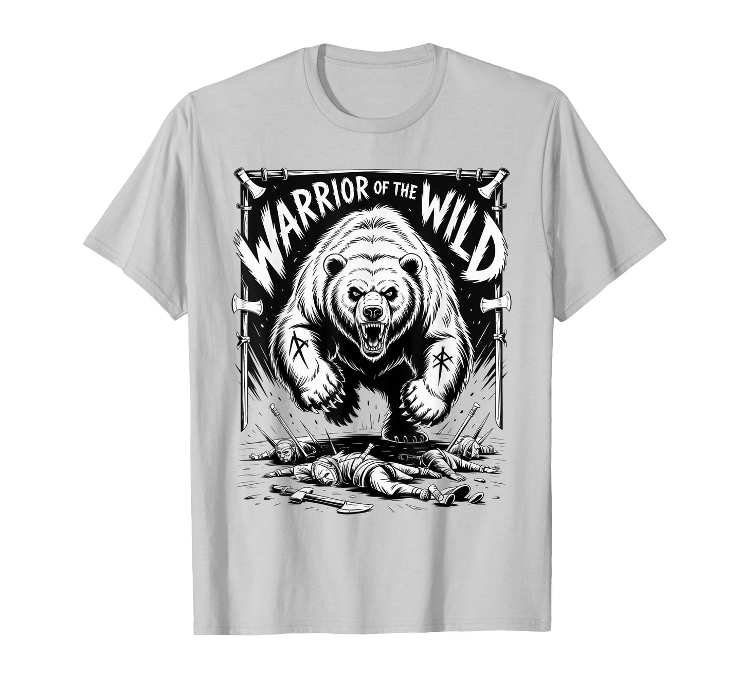 Viking Berserker - Warrior of The Wild - Norse Warrior Gym T-Shirt