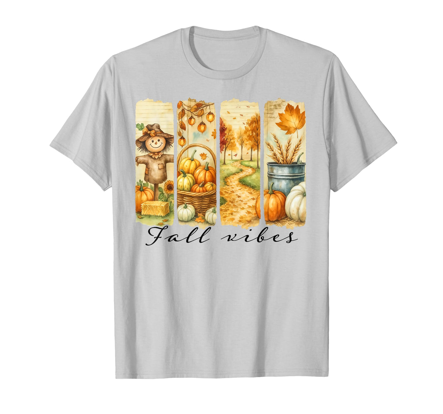 Fall Vibes Autumn Fall Country Life Women Girls Farmers T-Shirt