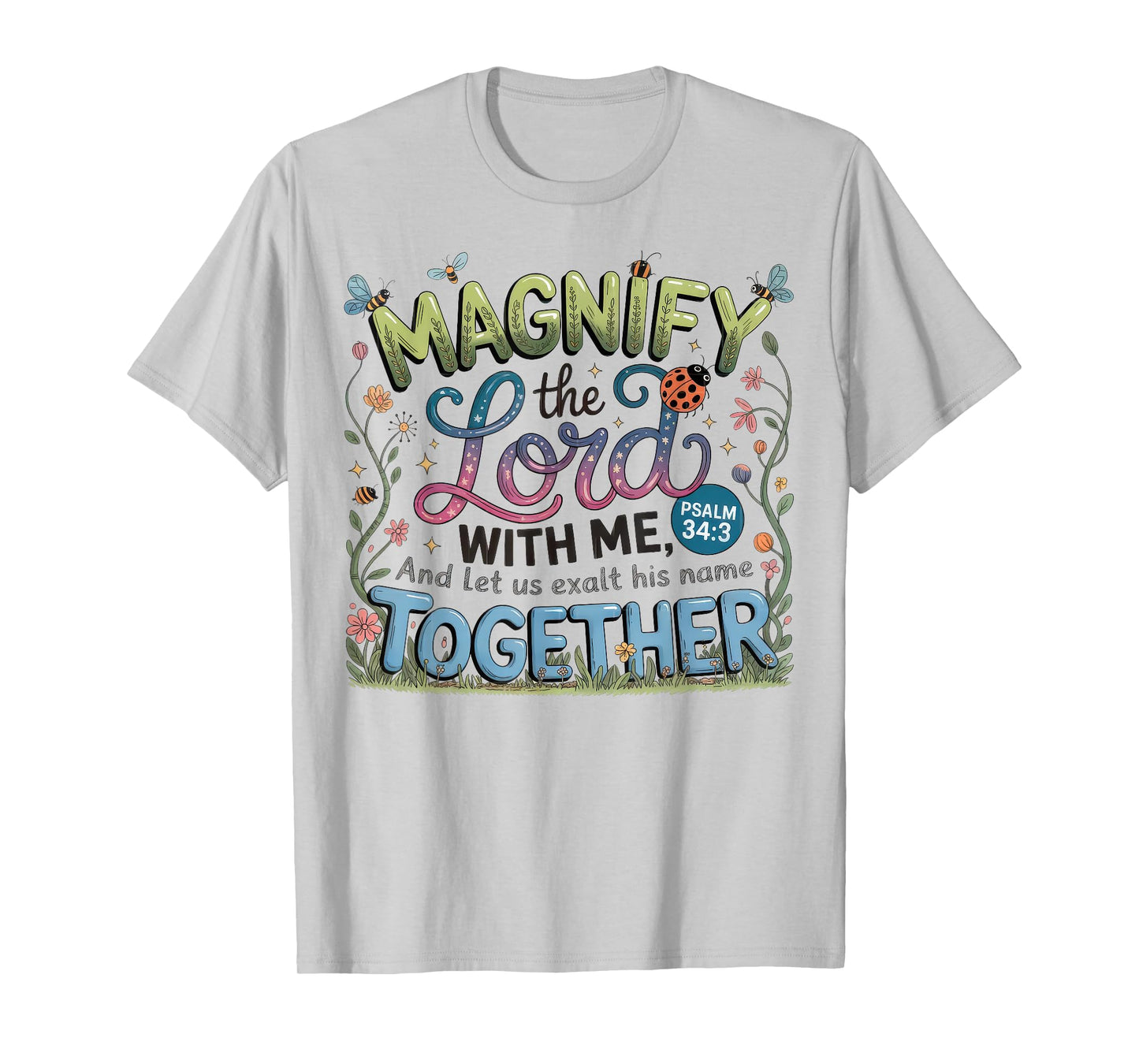 Summer Camp Magnify The Lord Christian VBS 2025 T-Shirt