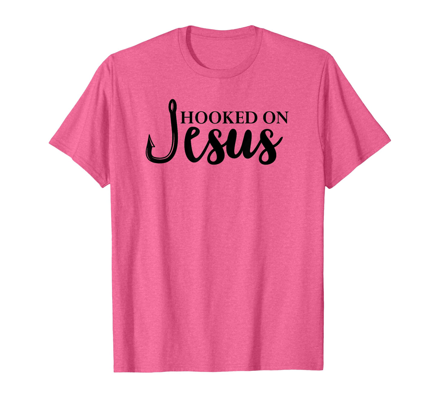 Hooked on Jesus TShirt,Jesus Fisherman Shirt,Hooked on Jesus T-Shirt