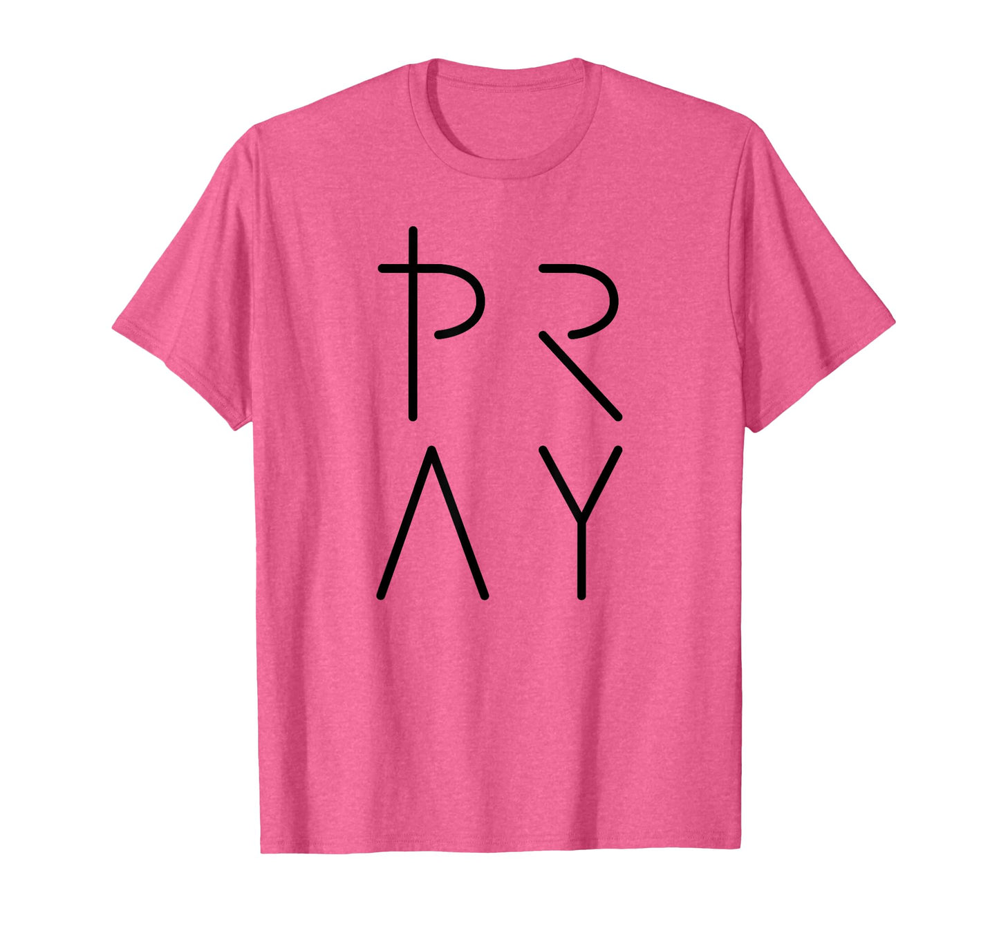 Pray T-Shirt, Womens Christian T Shirt T-Shirt