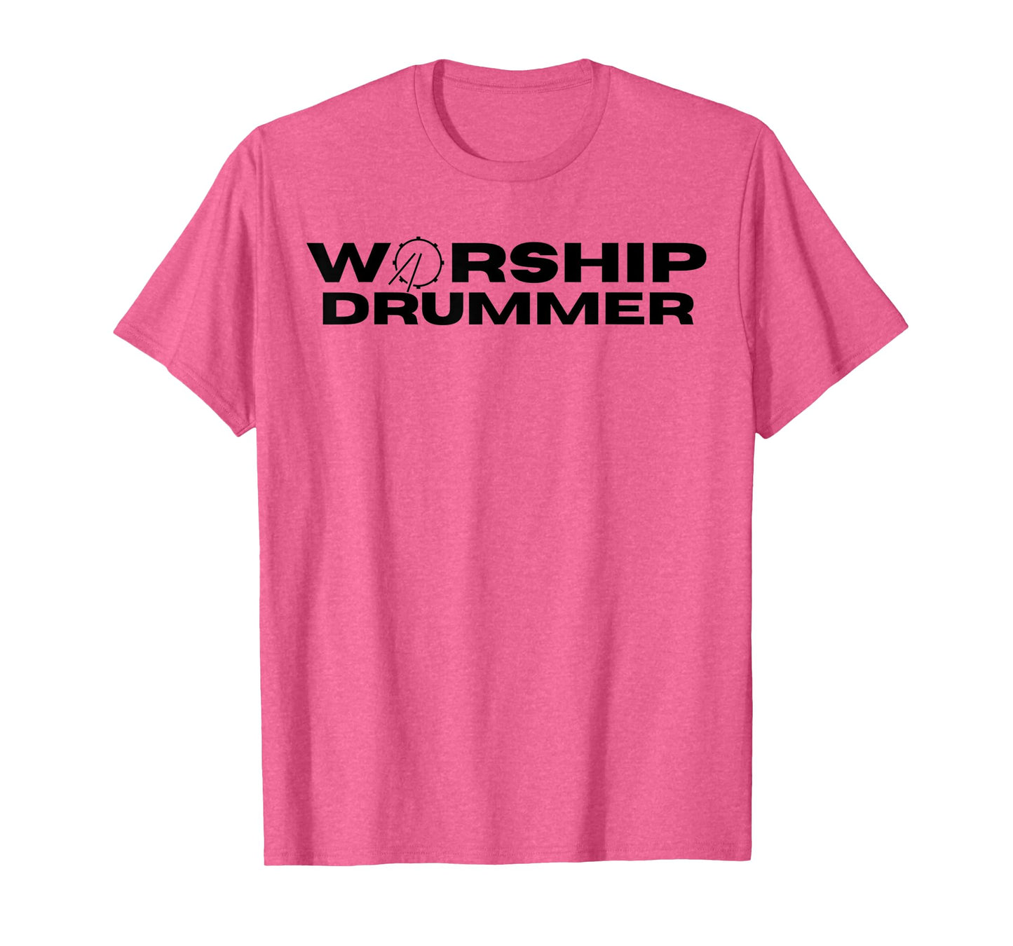 Worship Drummer Christian Drumming Team Christian Design T-Shirt