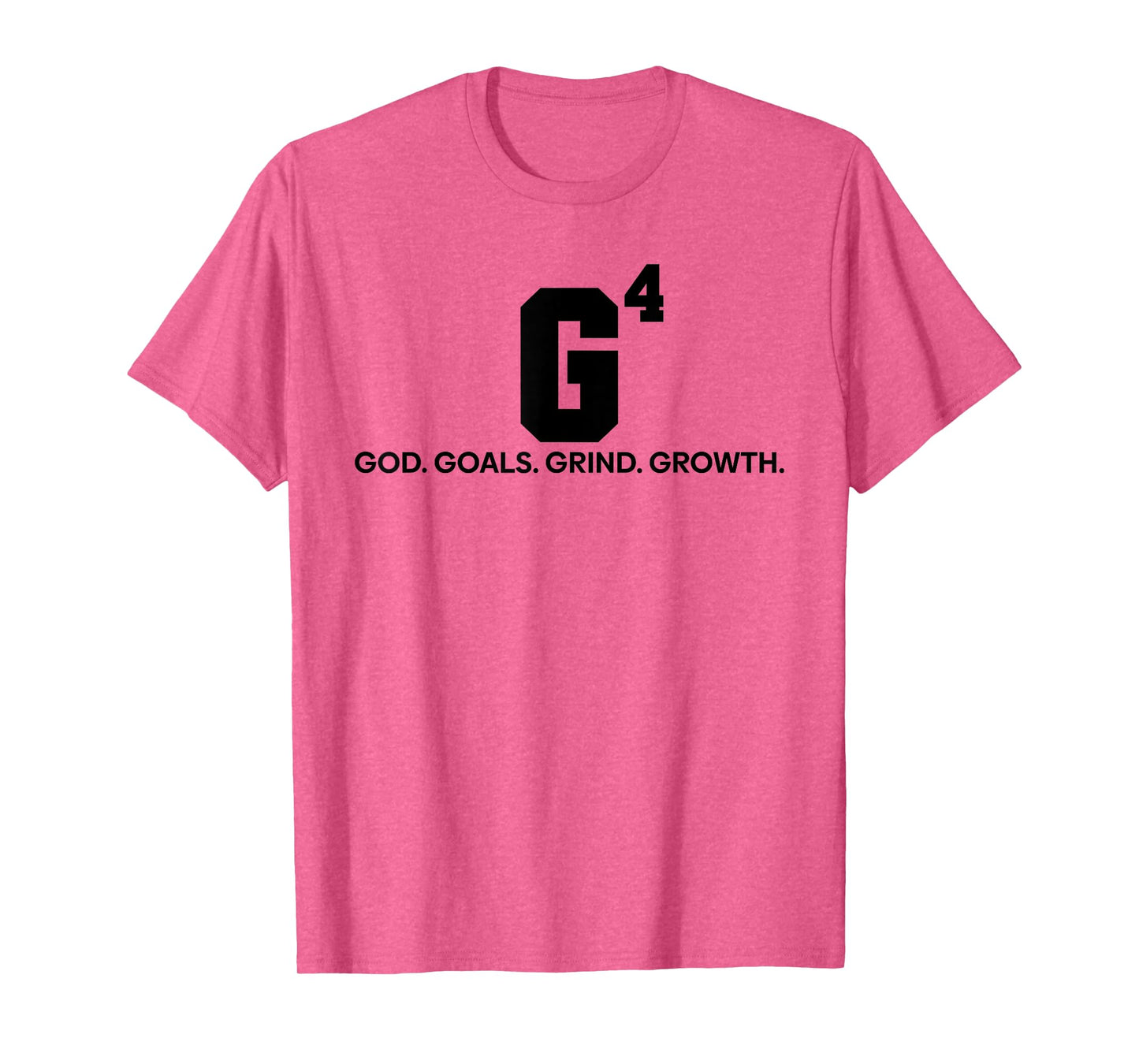 G4 God Goals Grind Growth Funny Christian T-Shirt