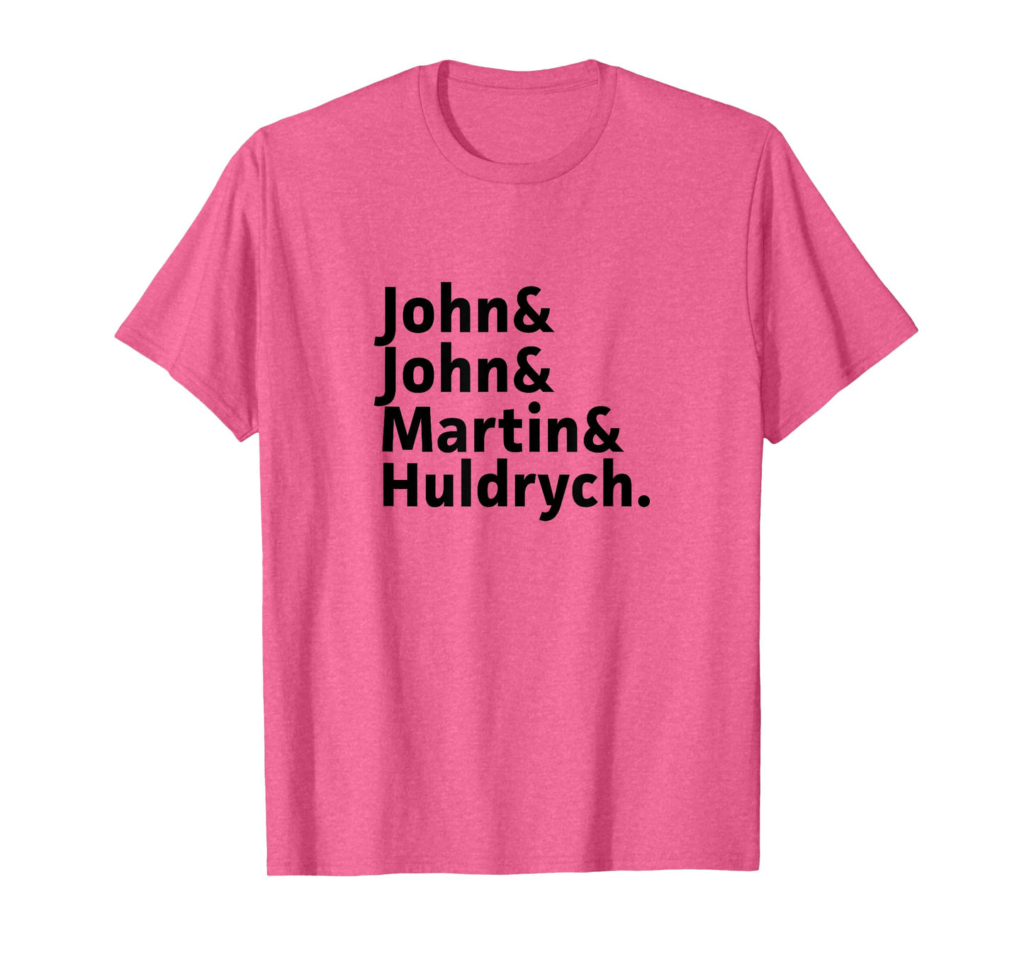 John Calvin, Knox, Martin Luther, Zwingli-Reformers Names T-Shirt