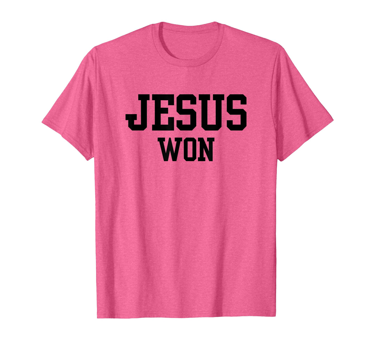 Christian, JESUS WON T-Shirt