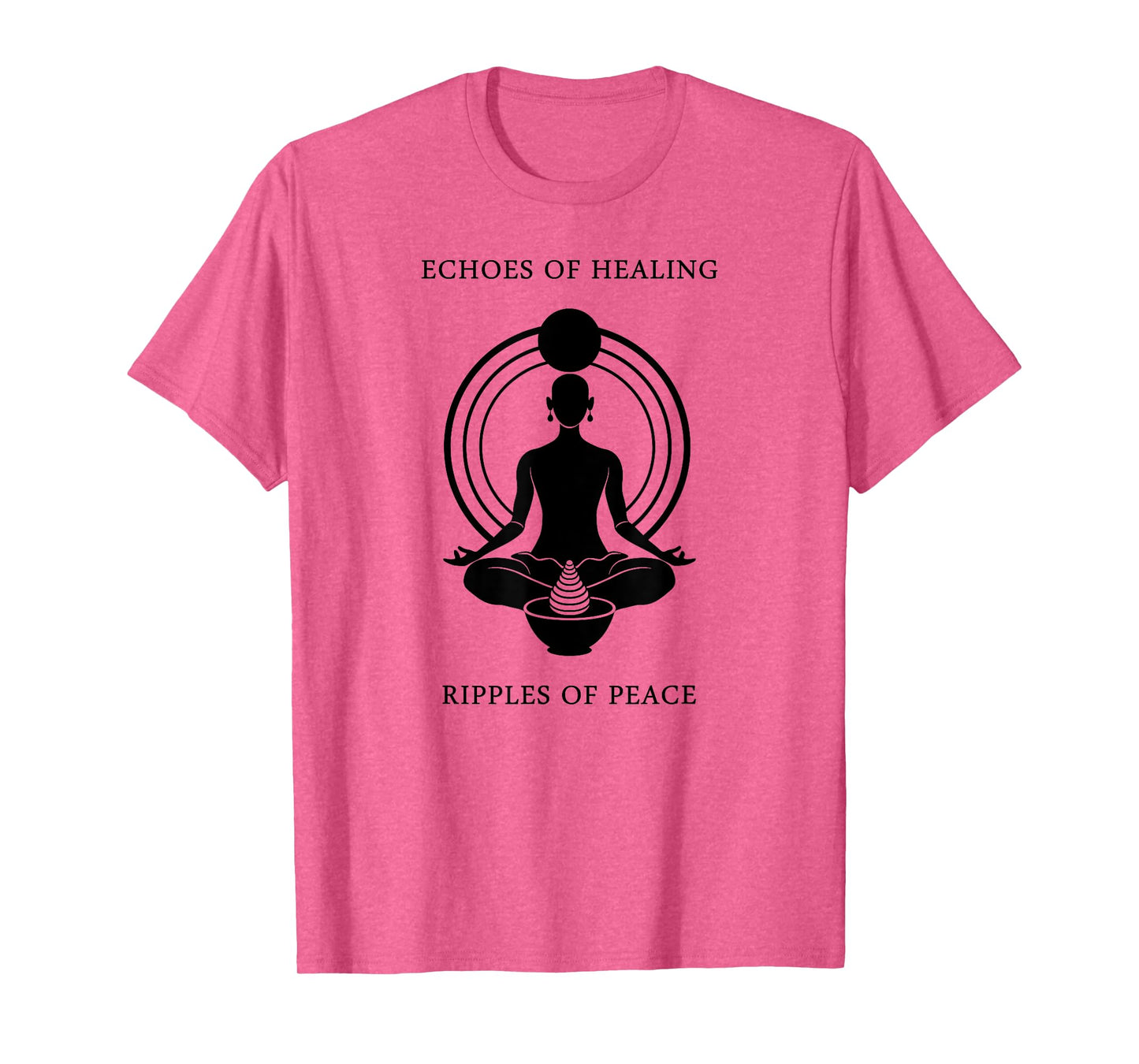 Echoes of Healing, Ripples of Peace Sound Bath Healing T-Shirt