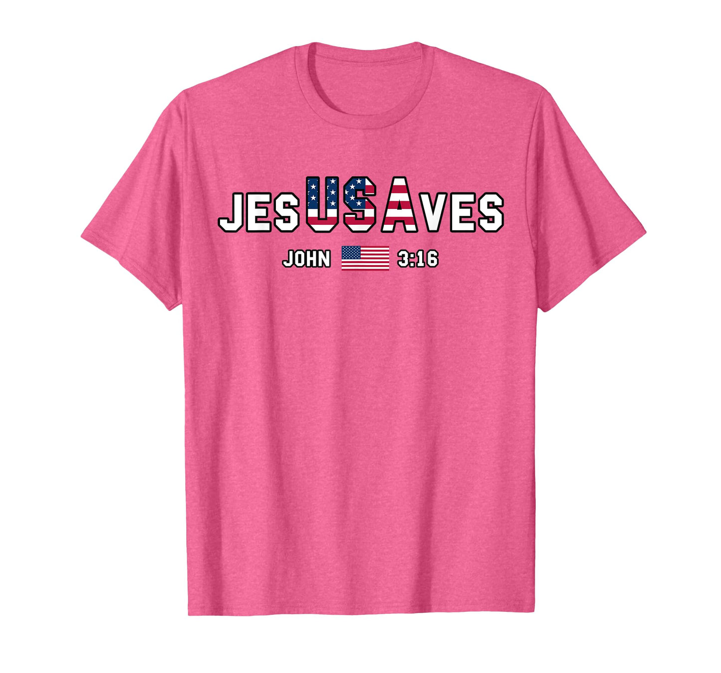 Women Jesus Saves USA 4th July Christian Toddler Patriotic T-Shirt