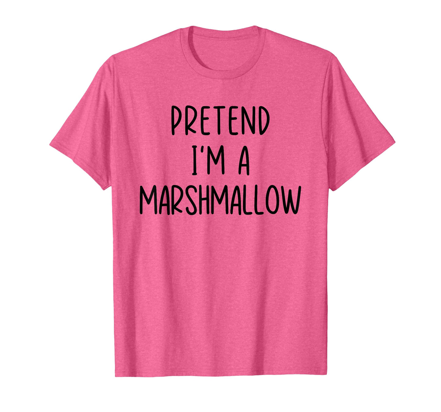 Funny Pretend I'm A Marshmallow Costume Halloween Easy T-Shirt