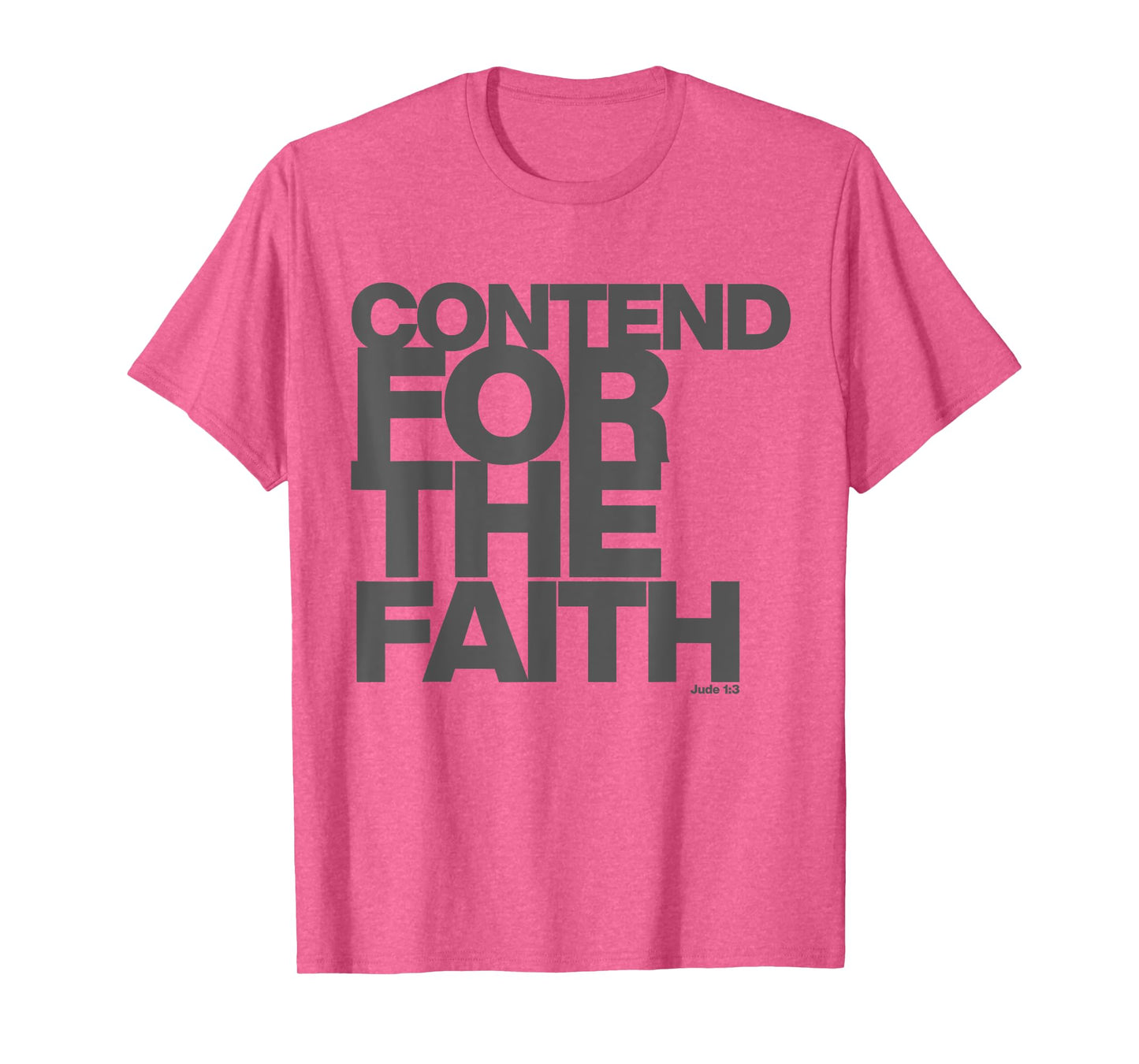 Christian Contend for The Faith T-Shirt Tee Church of Christ T-Shirt