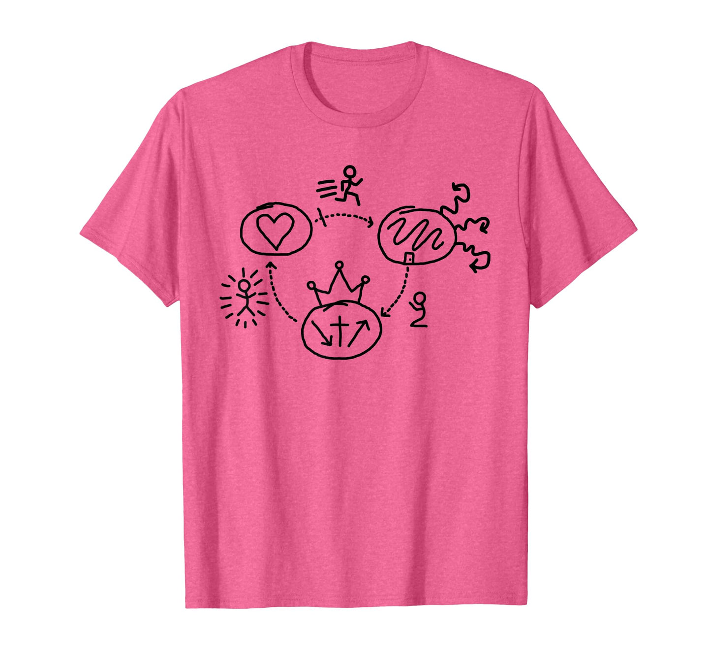 3-Circles - Black Ink T-Shirt