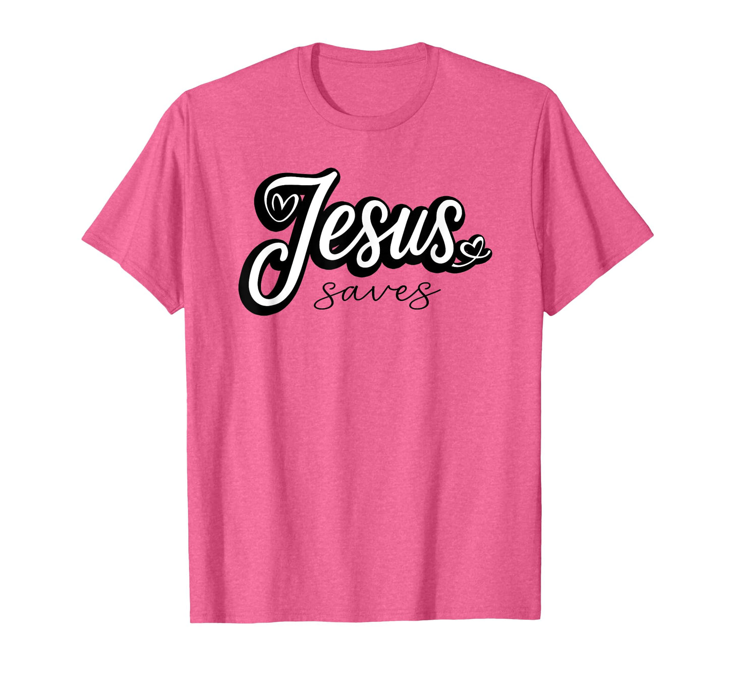 Jesus Saves Christian Cross God Faith Bible Religious Pray T-Shirt