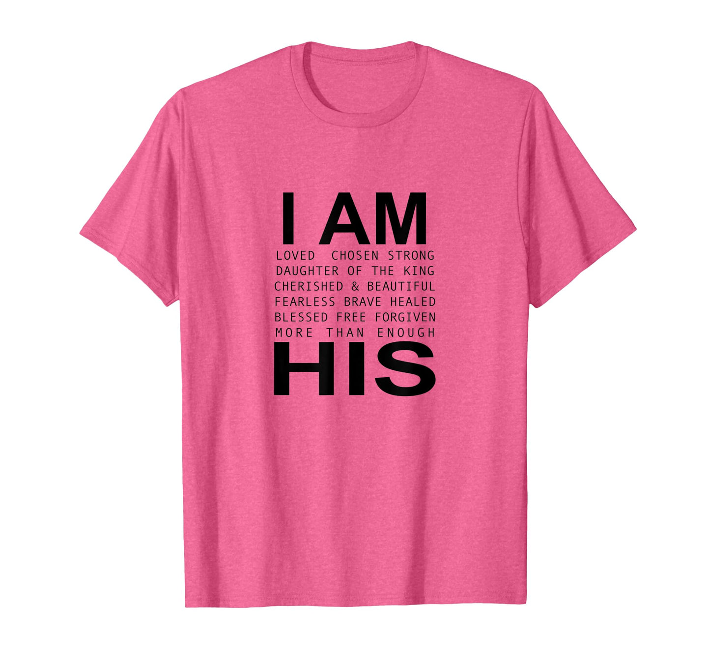 I’m His Christian Faith Christian Jesus God Lover Religious T-Shirt