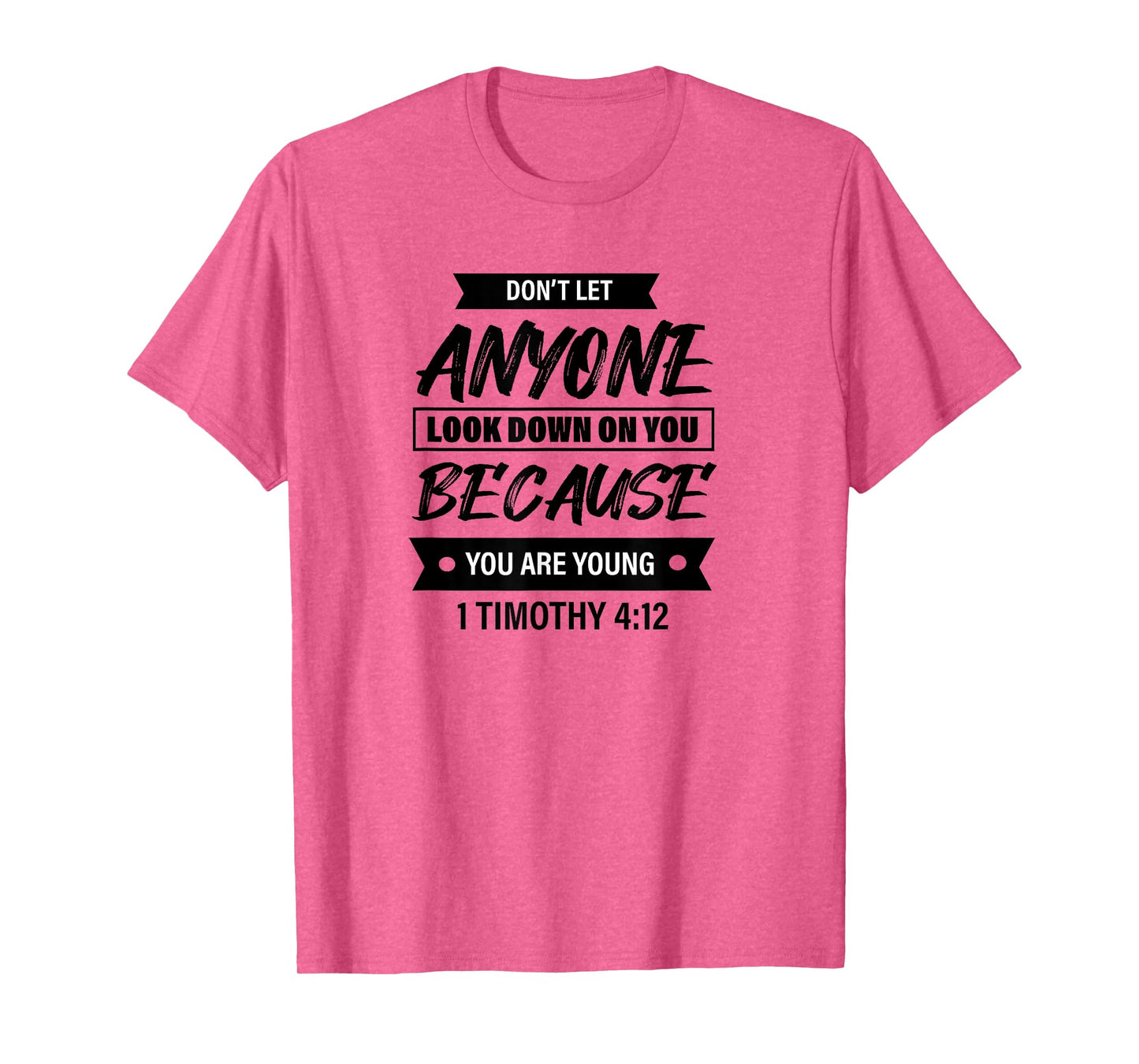 1 Timothy 4:12 - Bible Christian Tee For Women & Men T-Shirt