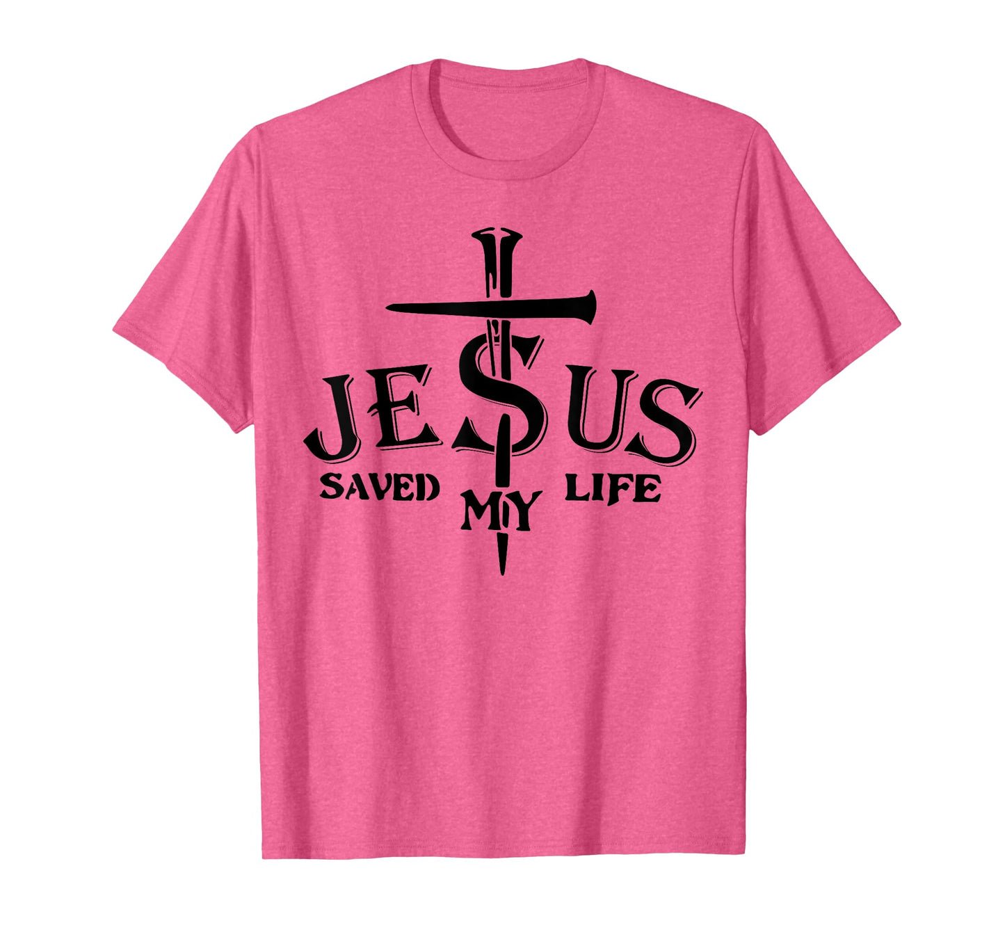 Jesus Saved My Life Cross T-Shirt