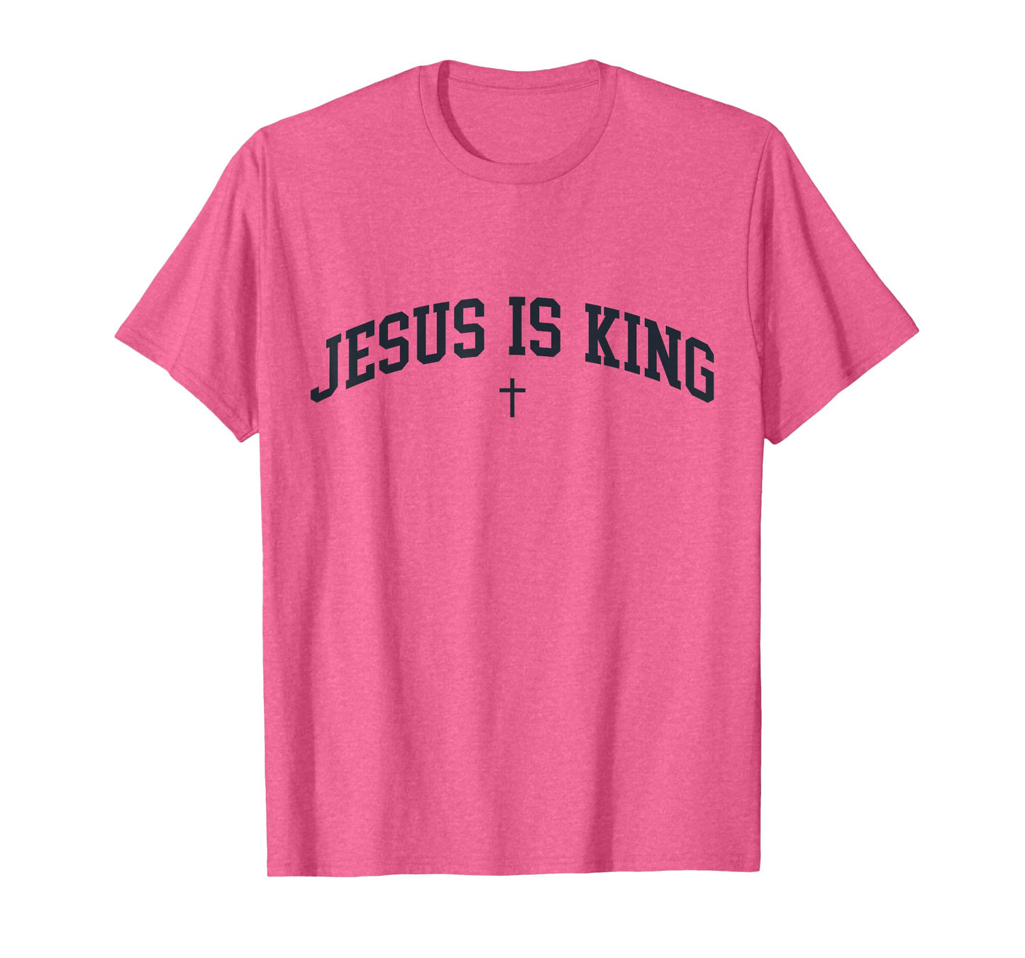 Jesus is King Trendy Preppy Aesthetic Christian Bible T-Shirt
