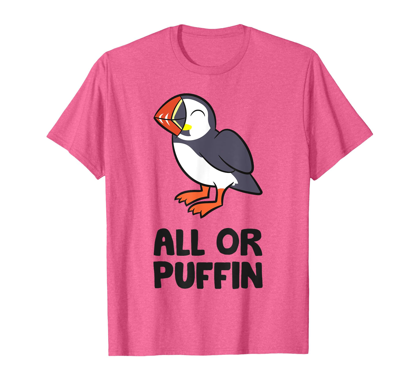 All Or Puffin Sea Bird Funny Puffin T-Shirt