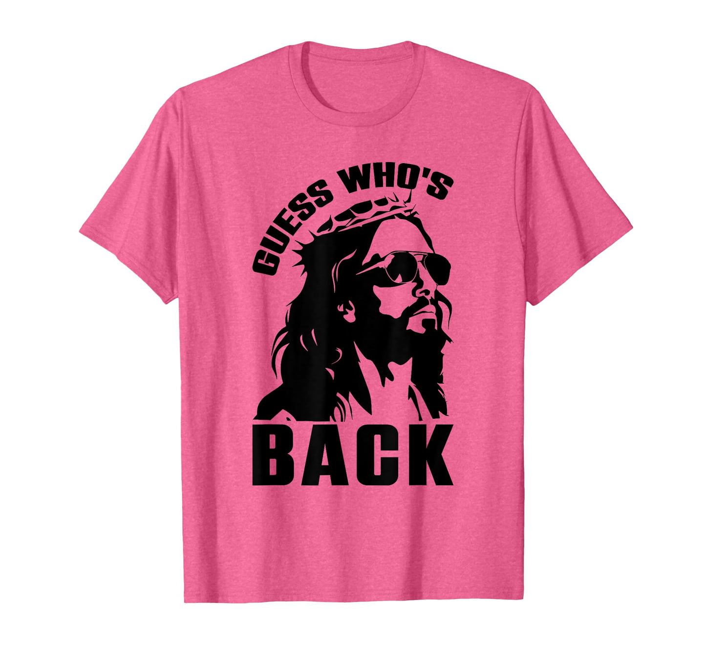Guess Whos Back Easter Day Jesus Christian Faith Men Women T-Shirt