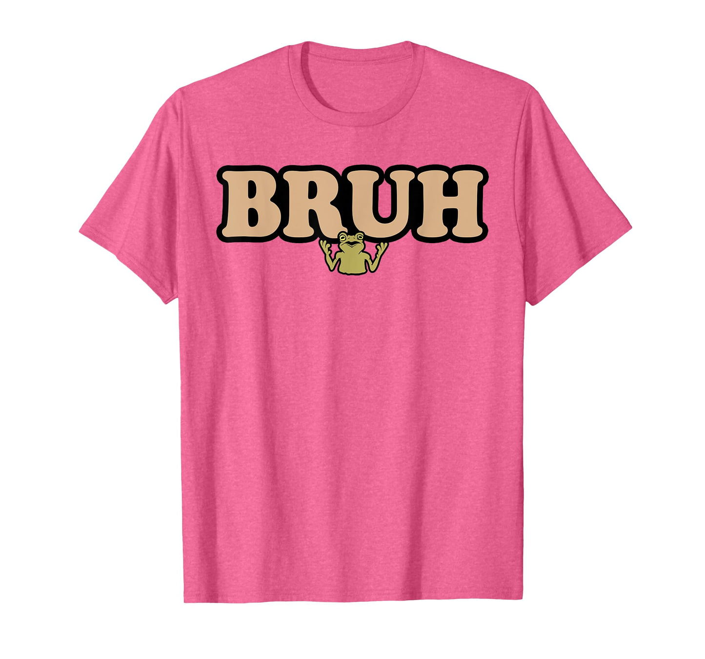 Bruh Frog Meme Shirt Funny Bruh Frog Boys Girls T-Shirt