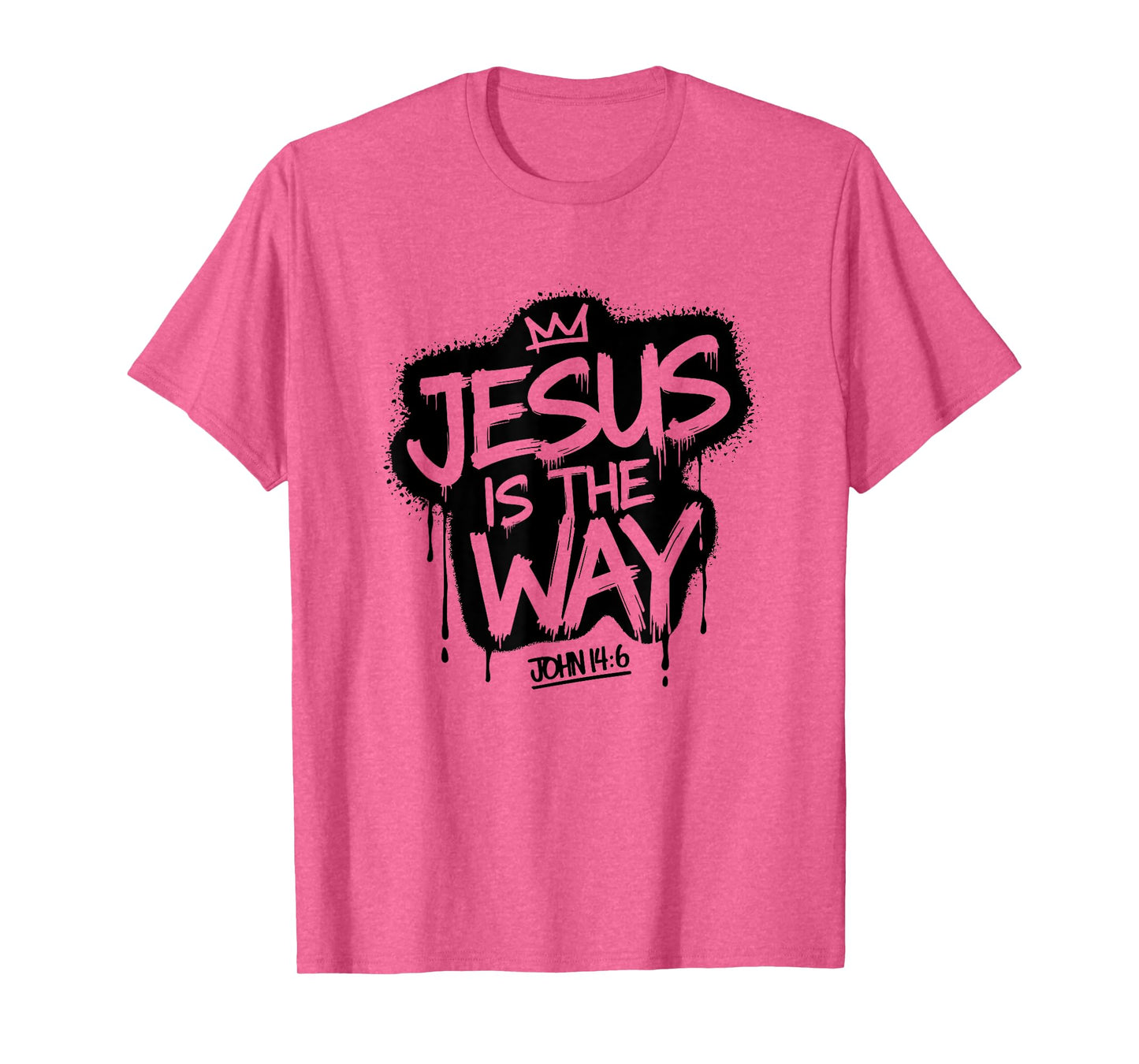 Jesus Is The Way John 14:6 Christian Graffiti T-Shirt