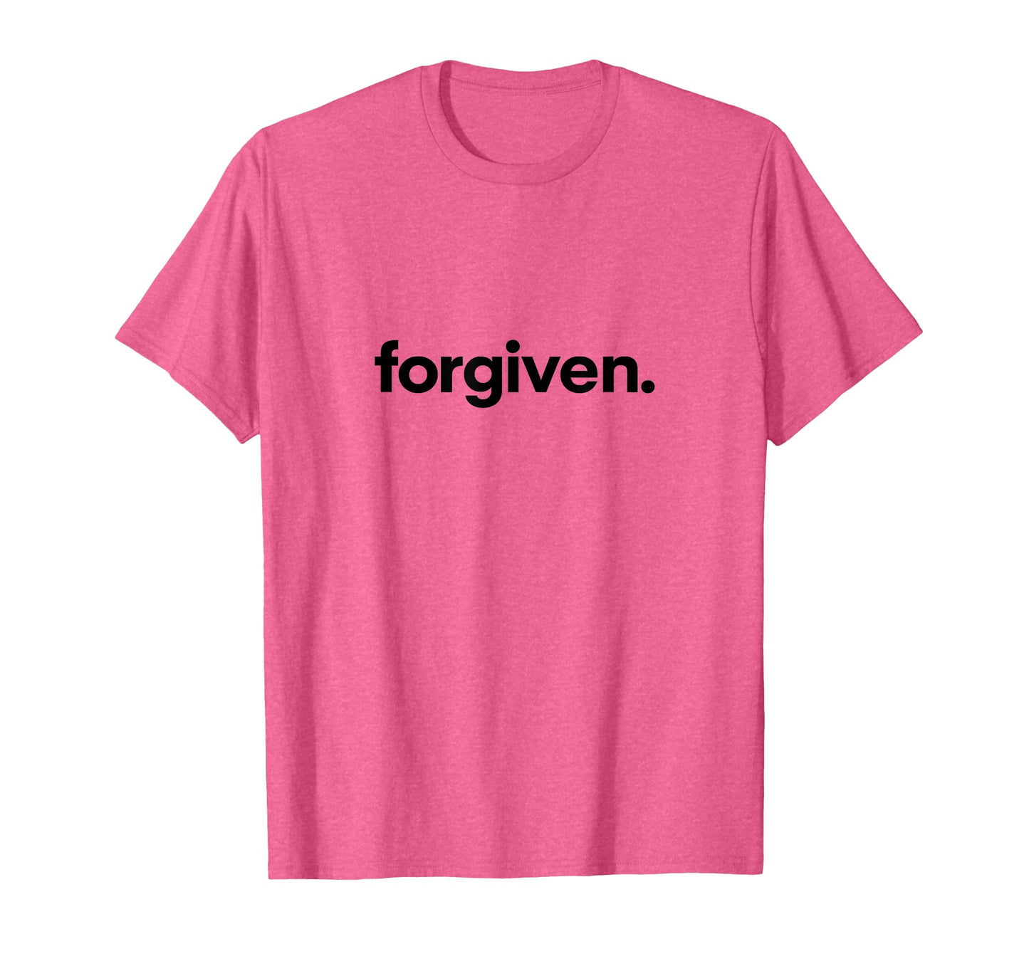 Forgiven Bold Modern Christian Minimal Design | Religious T-Shirt