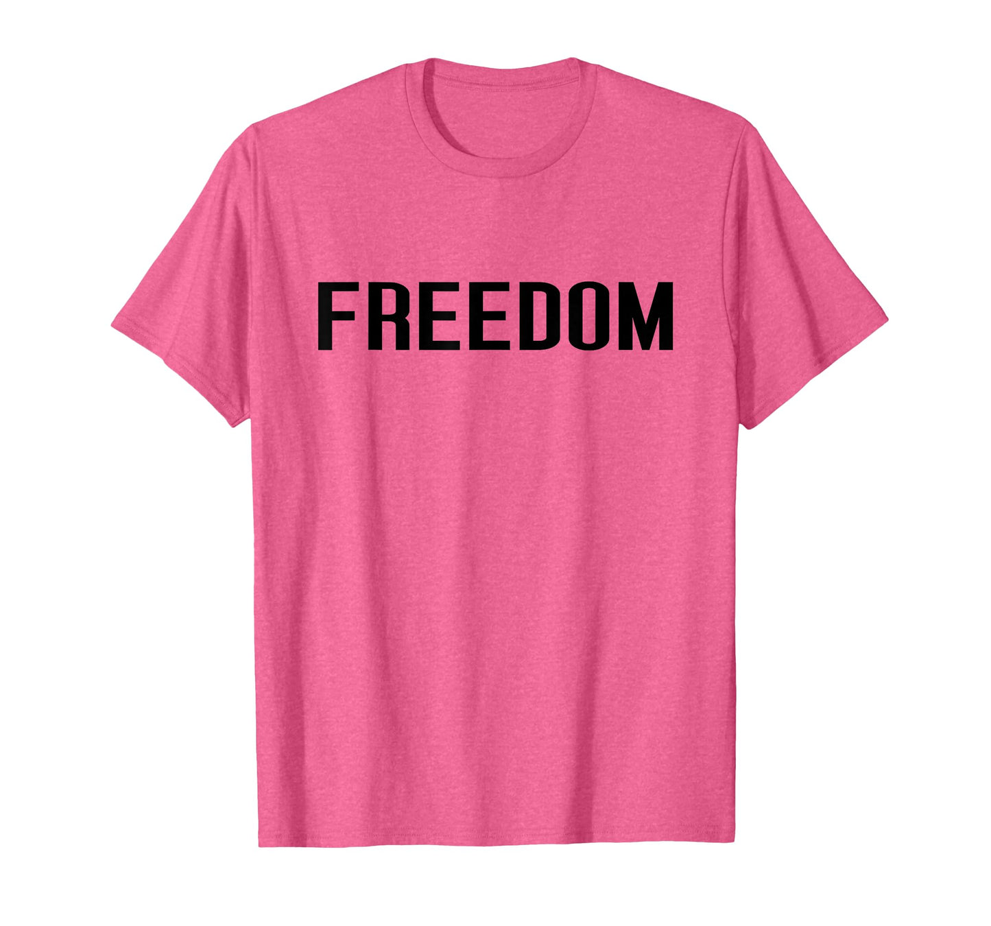 Freedom Bold Minimalist Design Free Nation T-Shirt