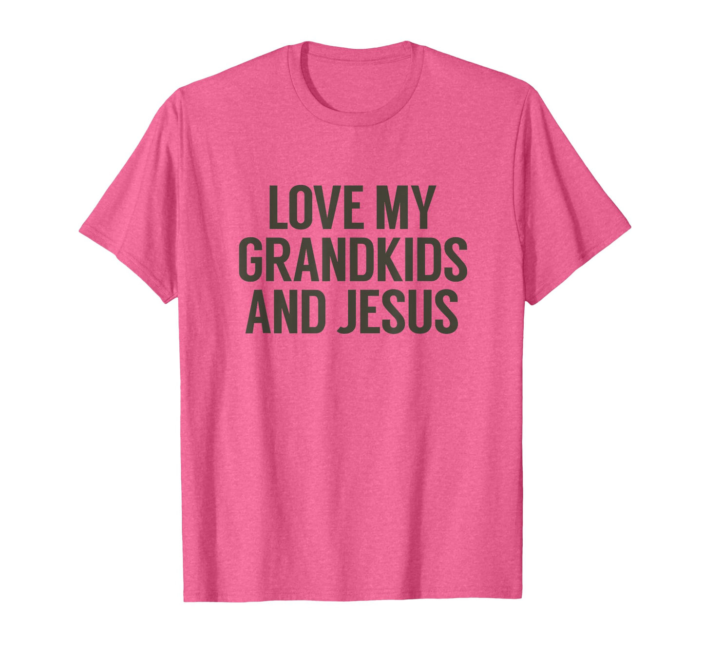Love My Grandkids and Jesus, Christian Family TShirt T-Shirt