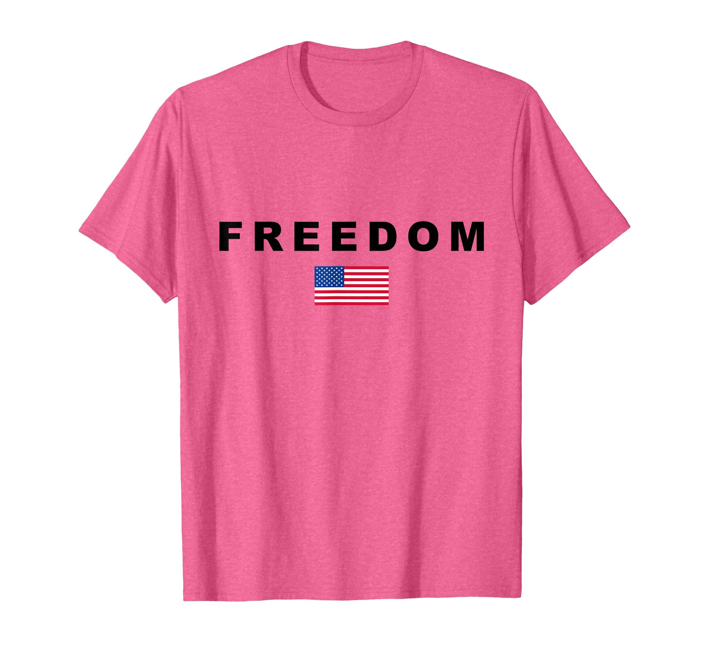 Freedom American Flag Patriotic Conservative USA T-Shirt