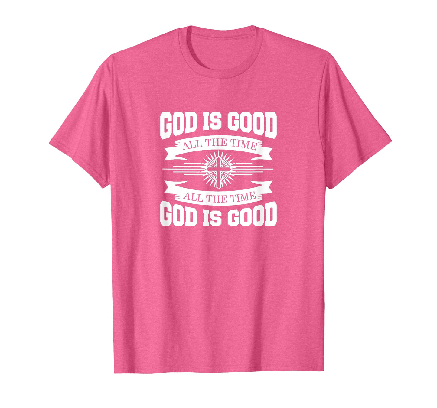 Follower of Jesus in training - God is good all the time Christian T-Shirt - Men's Blue Short Sleeve T-Shirt - Small