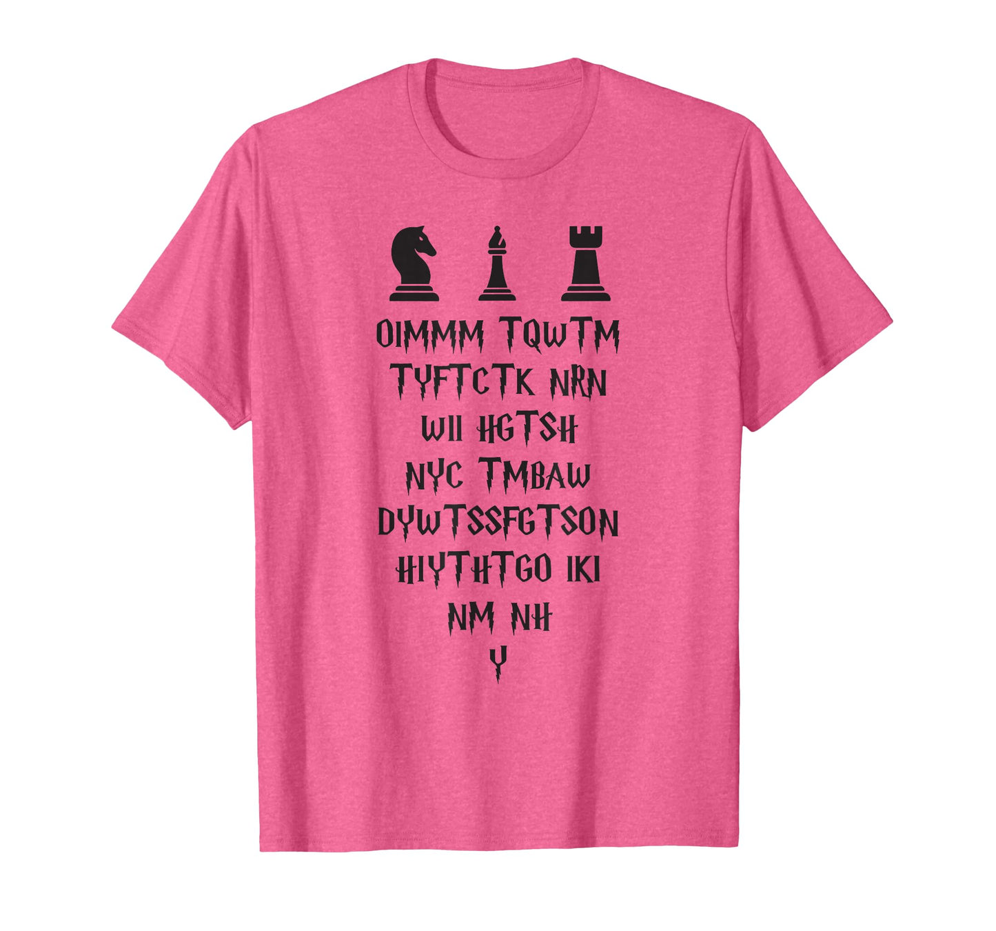 Once I Make My Move Acronym Wizard Chess funny design T-Shirt