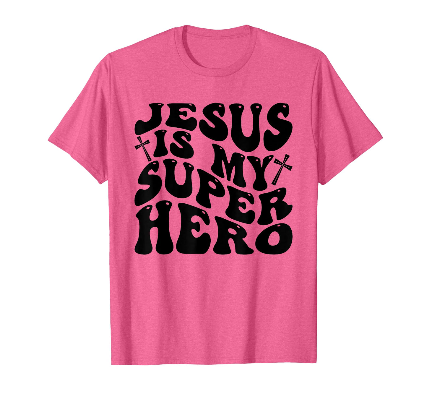 Jesus is My Superhero - Christian Religious T-Shirt