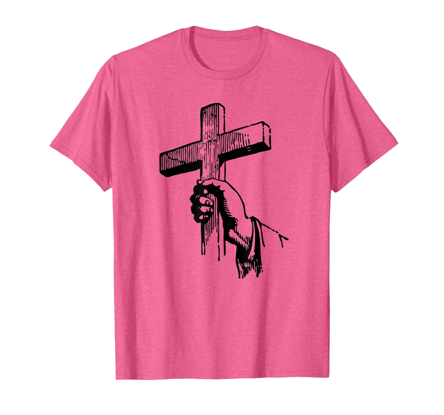 Funny Jesus Christian Cross Catholic Crucifix Design T-Shirt