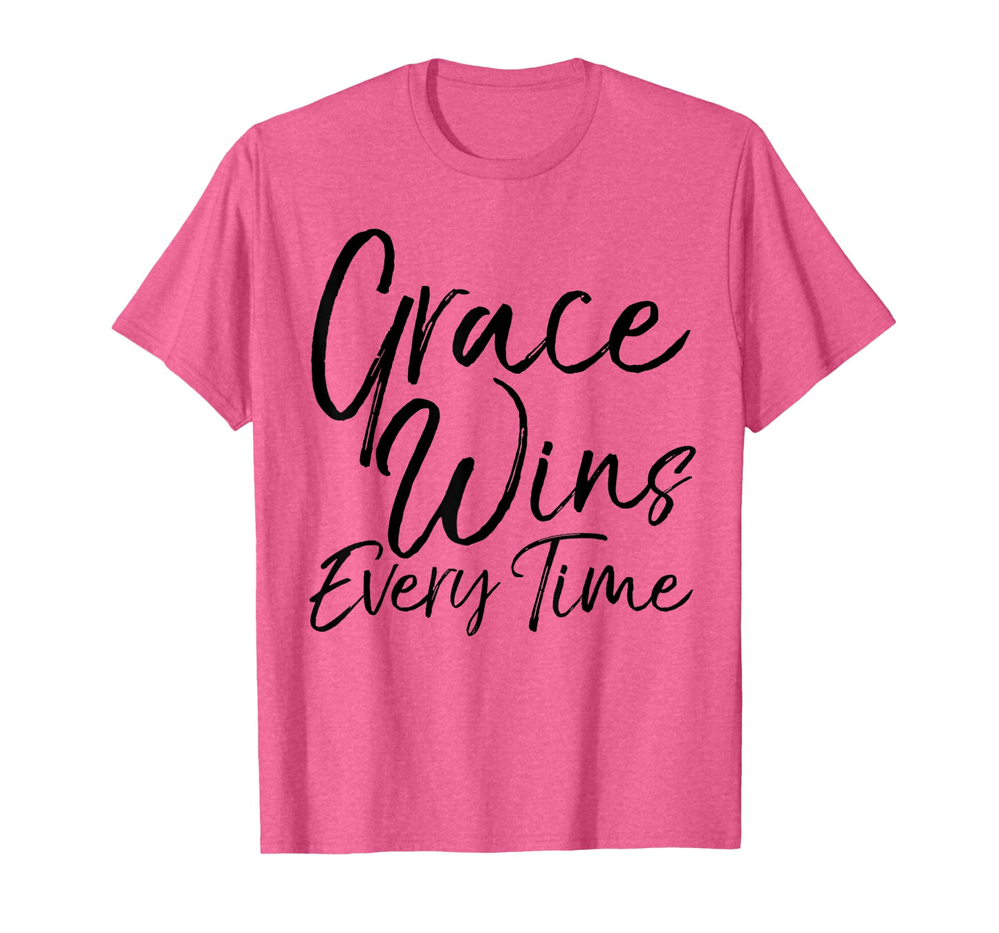 Grace Wins Every Time Shirt Vintage Inspirational Christian
