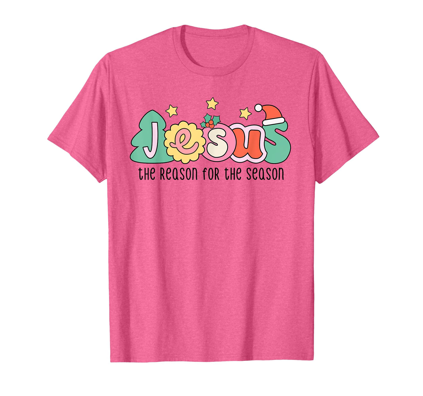 Christian Christmas Jesus The Reason For The Season T-Shirt