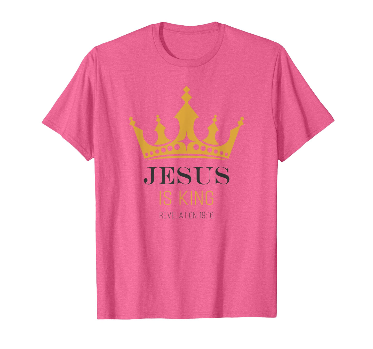 JESUS is King – Revelation 19:16 Christian Faith Graphic T-Shirt