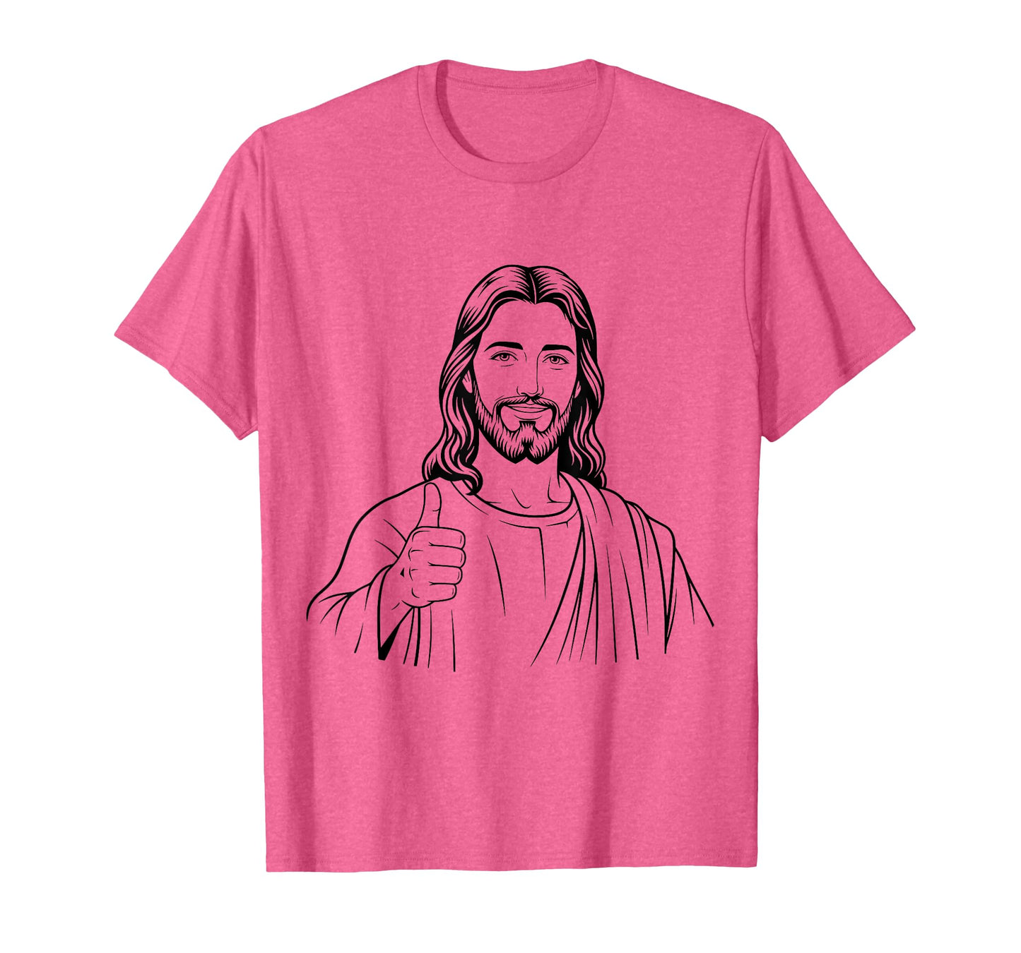 Jesus Christ Thumbs Up Funny Christianity Roman Catholic T-Shirt