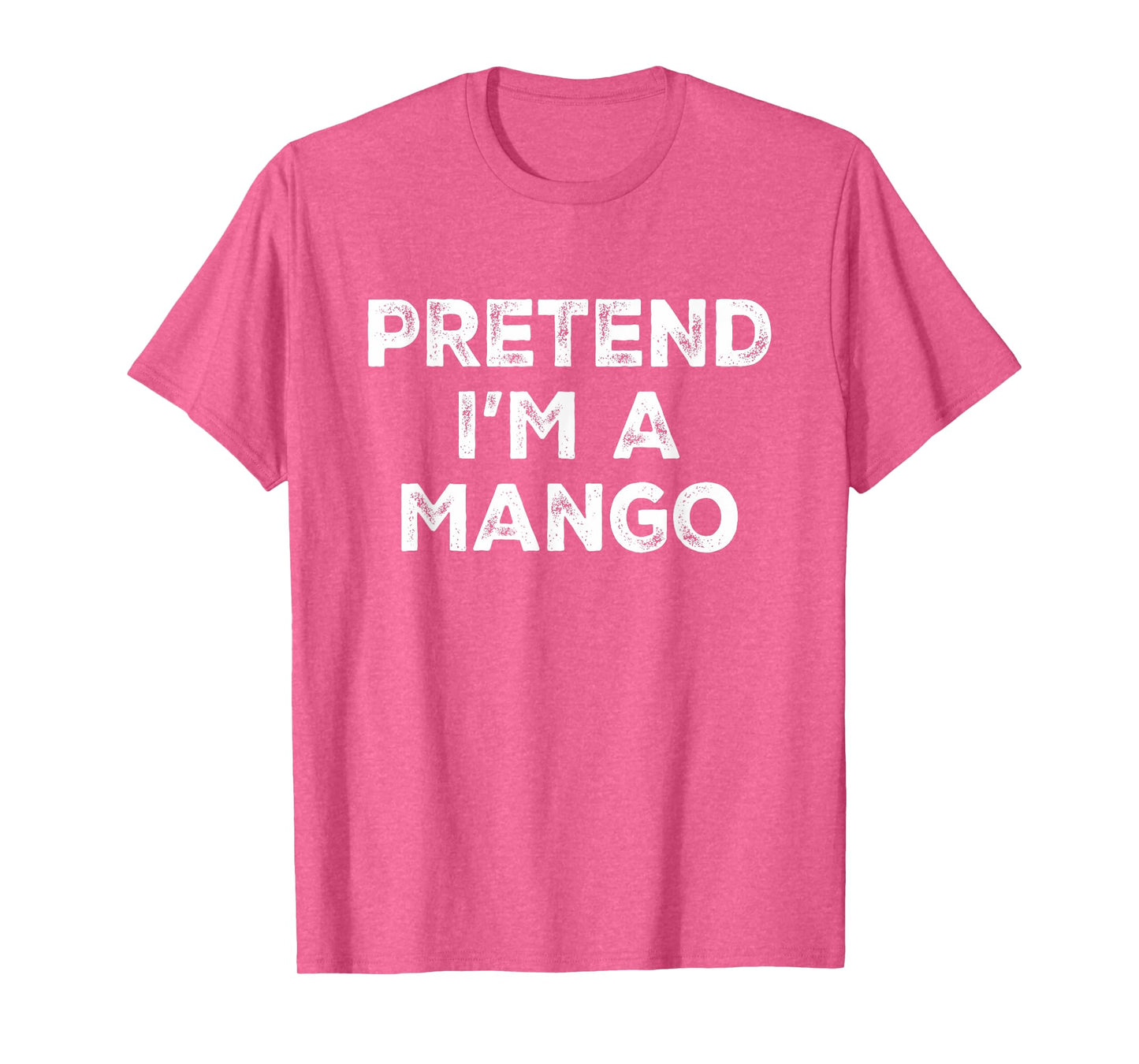 Pretend I'm A Mango Lazy Halloween Costume T-Shirt