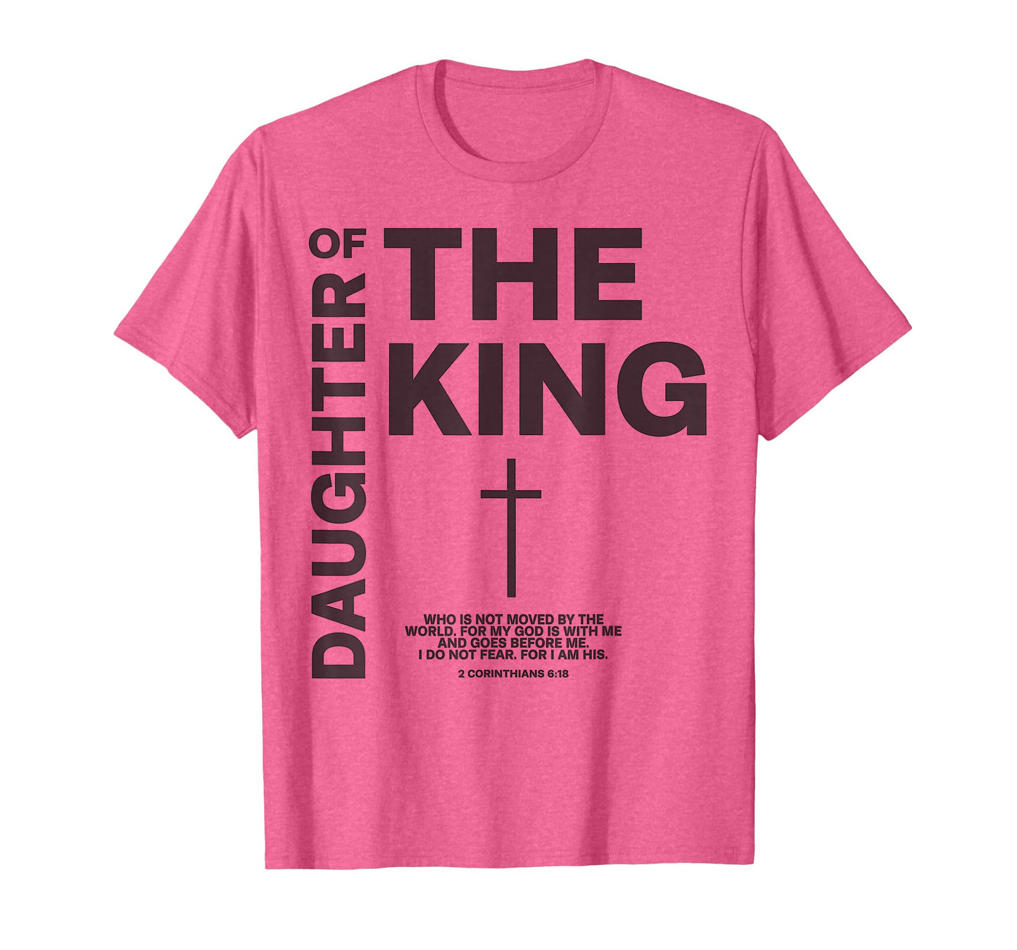 Daughter of King Child of God Jesus Christian Women Kids T-Shirt