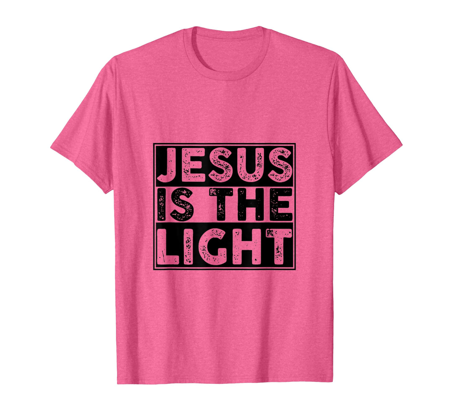 Jesus is The Light Religious Faith Inspiration T-Shirt