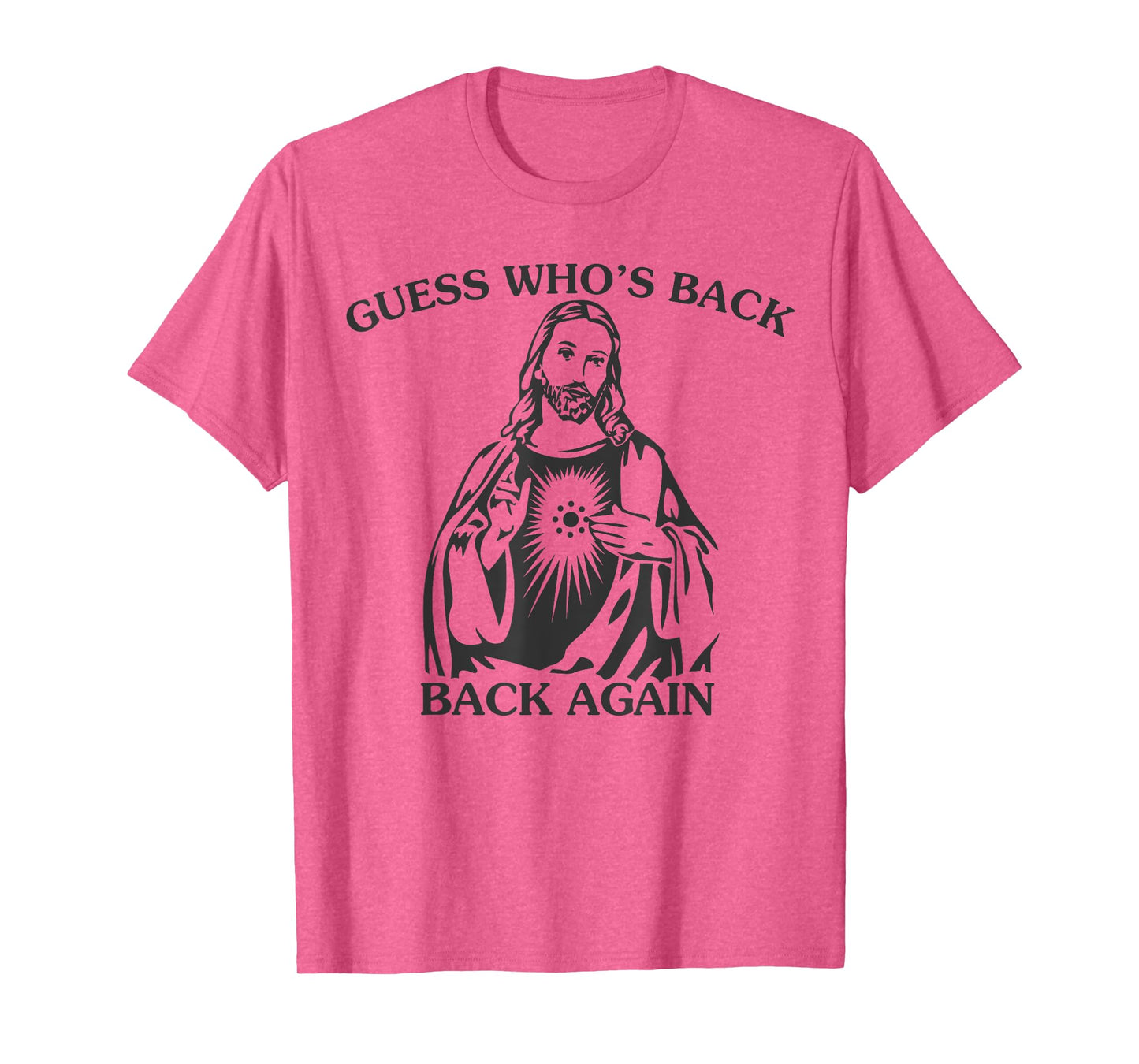 Guess Who's Back Back Again Happy Easter Jesus Christian T-Shirt